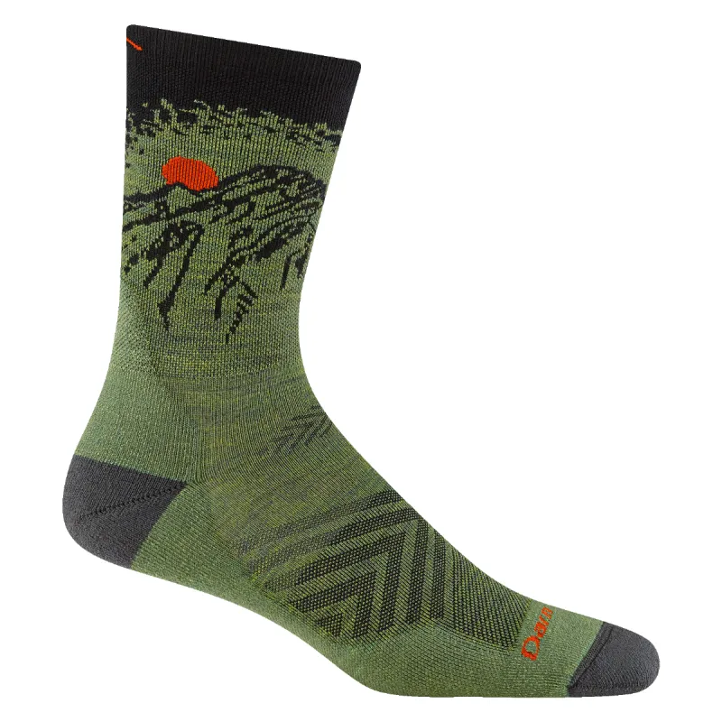 Men's Vert Micro Crew Ultra-Lightweight Running Sock made by Darn Tough Vermont