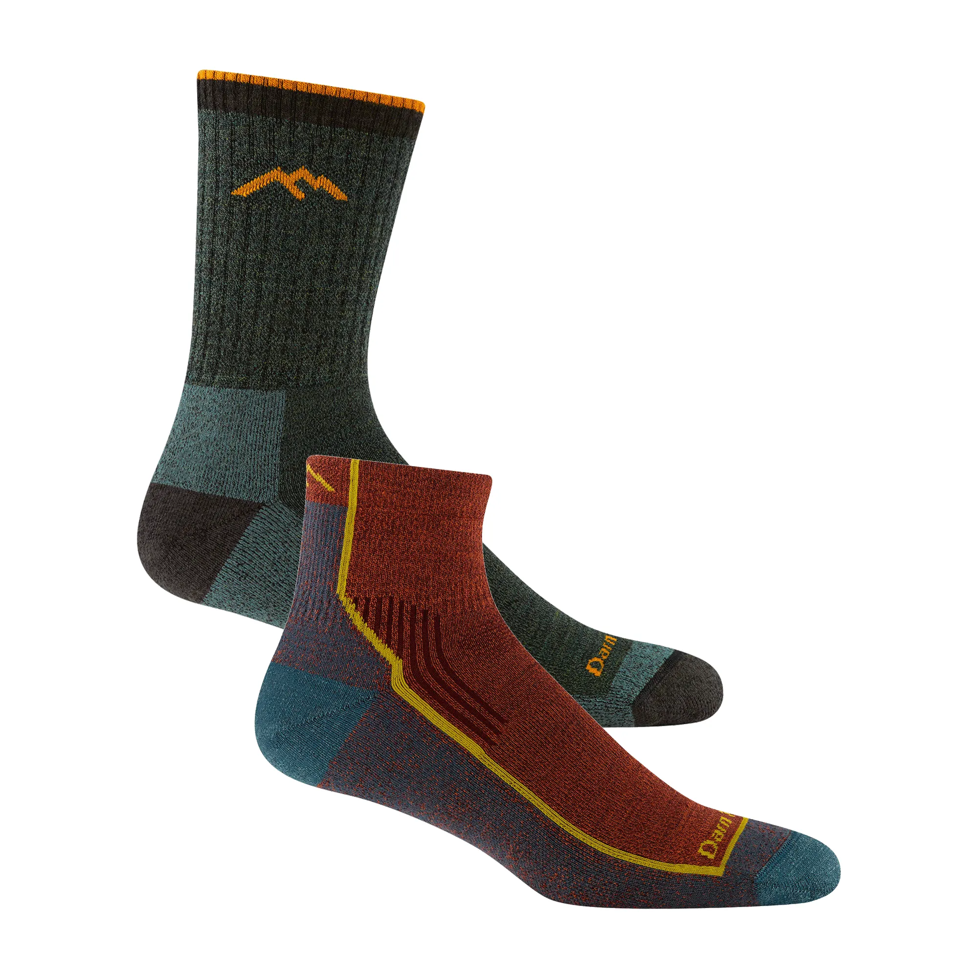 Men's 1/4 and Micro Crew Hiking 2-Pack sold by Darn Tough Vermont product image thumbnail 2