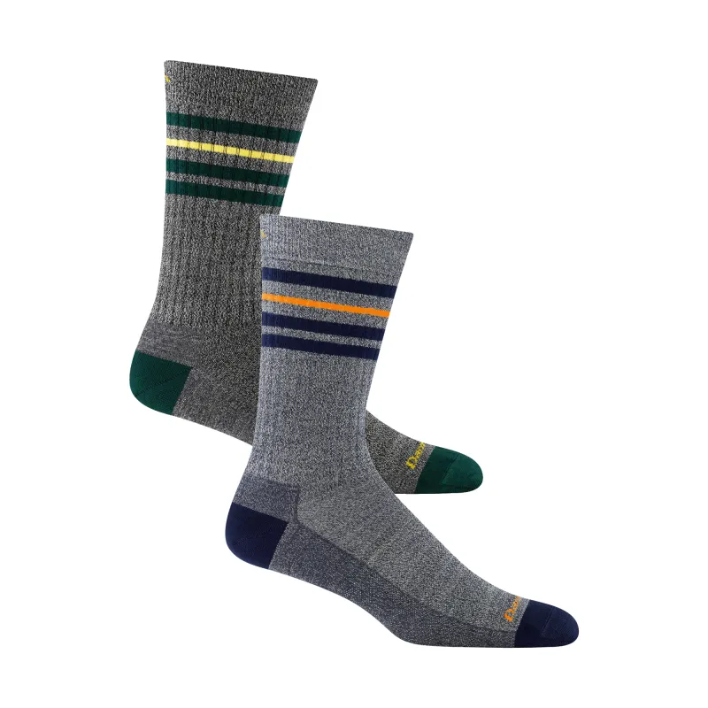 Men's Limited Edition Twisted Lifestyle Crew 2- Pack sold by Darn Tough Vermont