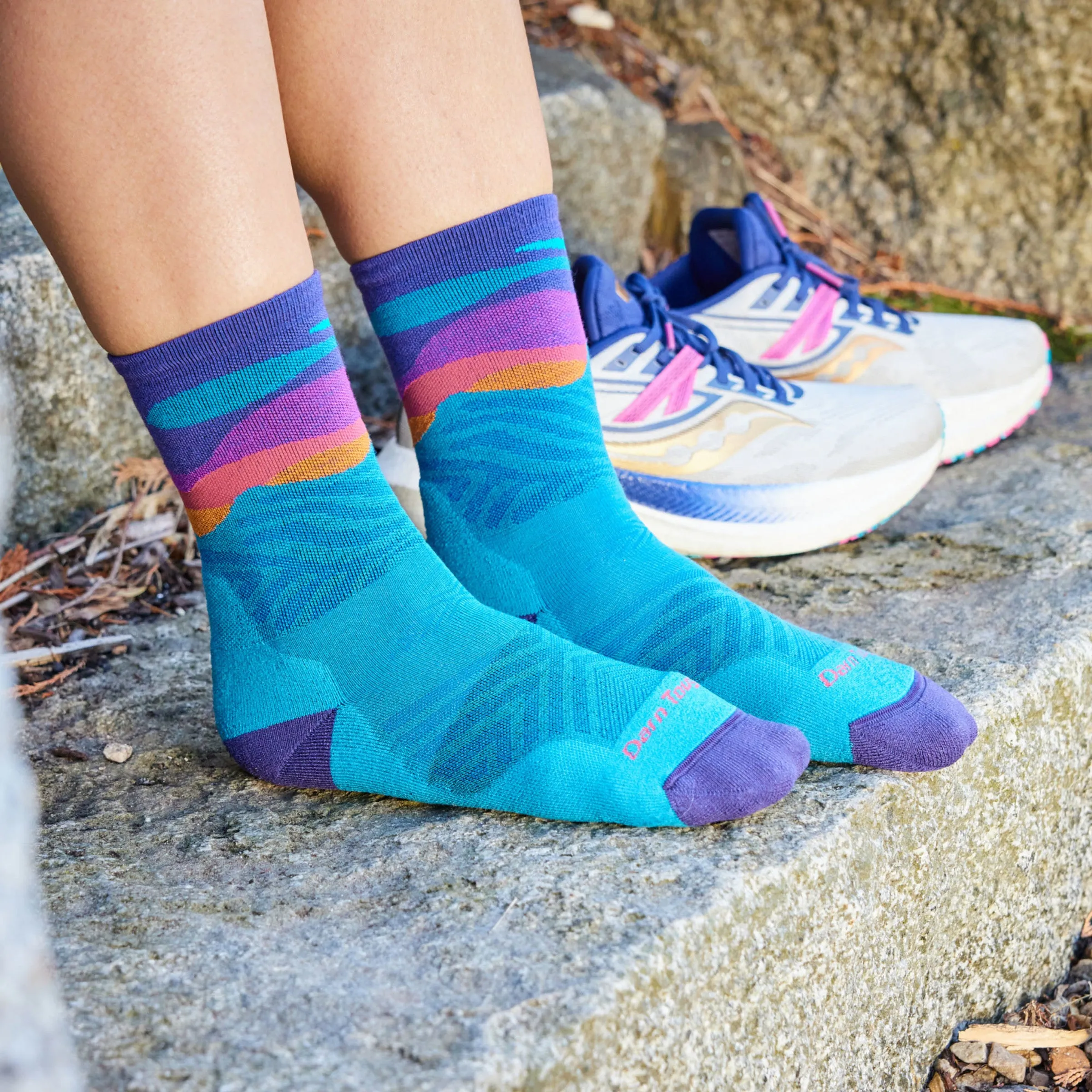 Women's Mirnavated Micro Crew Ultra-Lightweight Running Socks sold by Darn Tough Vermont product image thumbnail 3