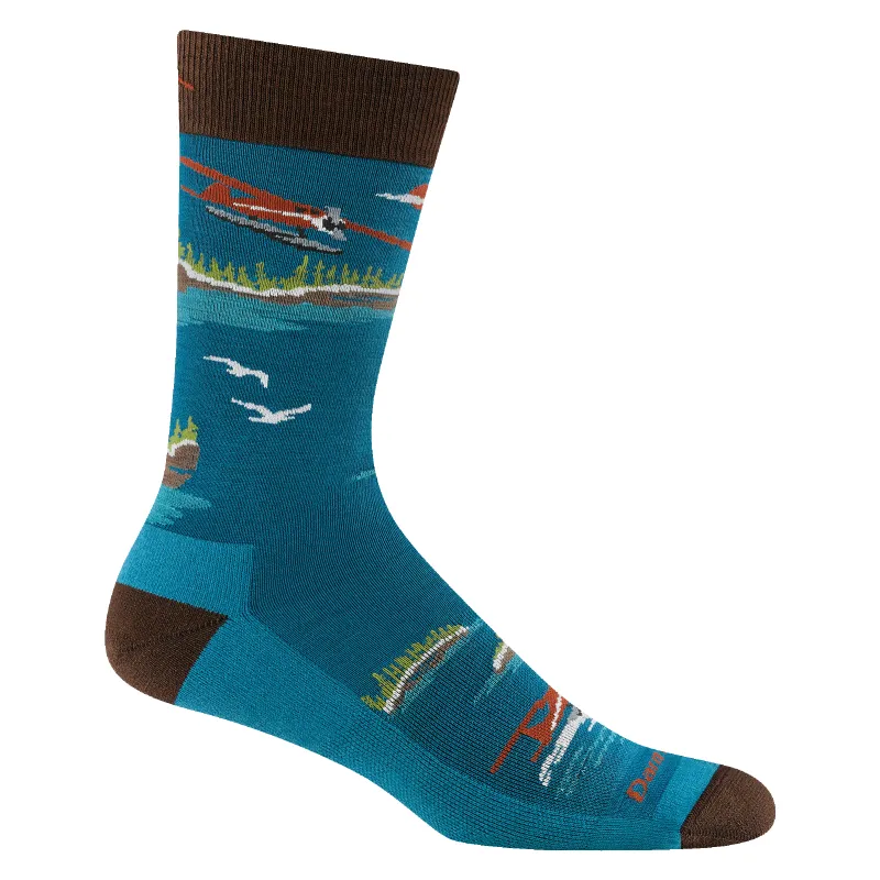 Men's Float Boat Crew Lightweight Lifestyle Socks made by Darn Tough Vermont