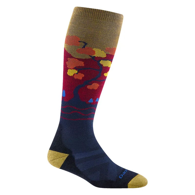 Women's Enchanted Over-the-Calf Midweight Ski & Snowboard Socks- Last Chance made by Darn Tough Vermont