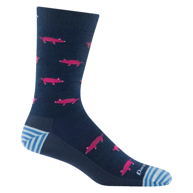 Men's Truffle Hog Crew Lightweight Lifestyle Socks sold by Darn Tough Vermont