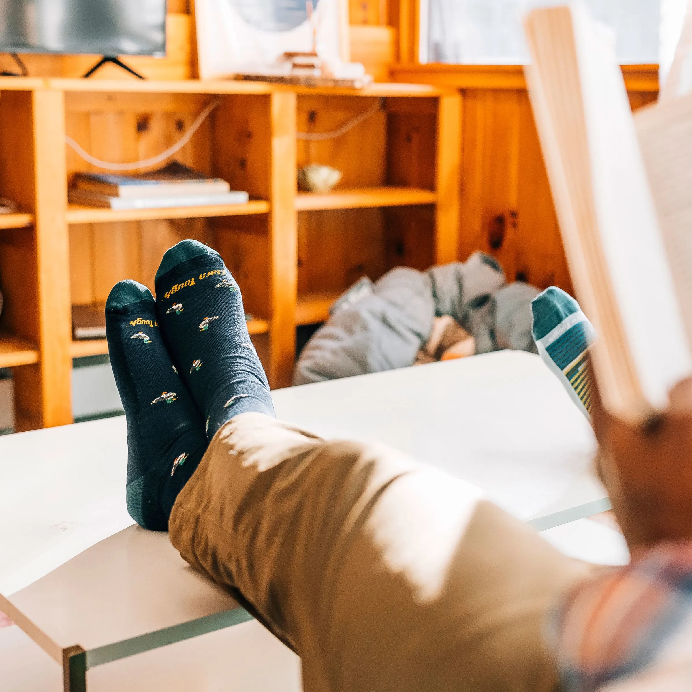 Men's Duck Duck Moose Crew Lightweight Lifestyle Socks sold by Darn Tough Vermont product image thumbnail 5