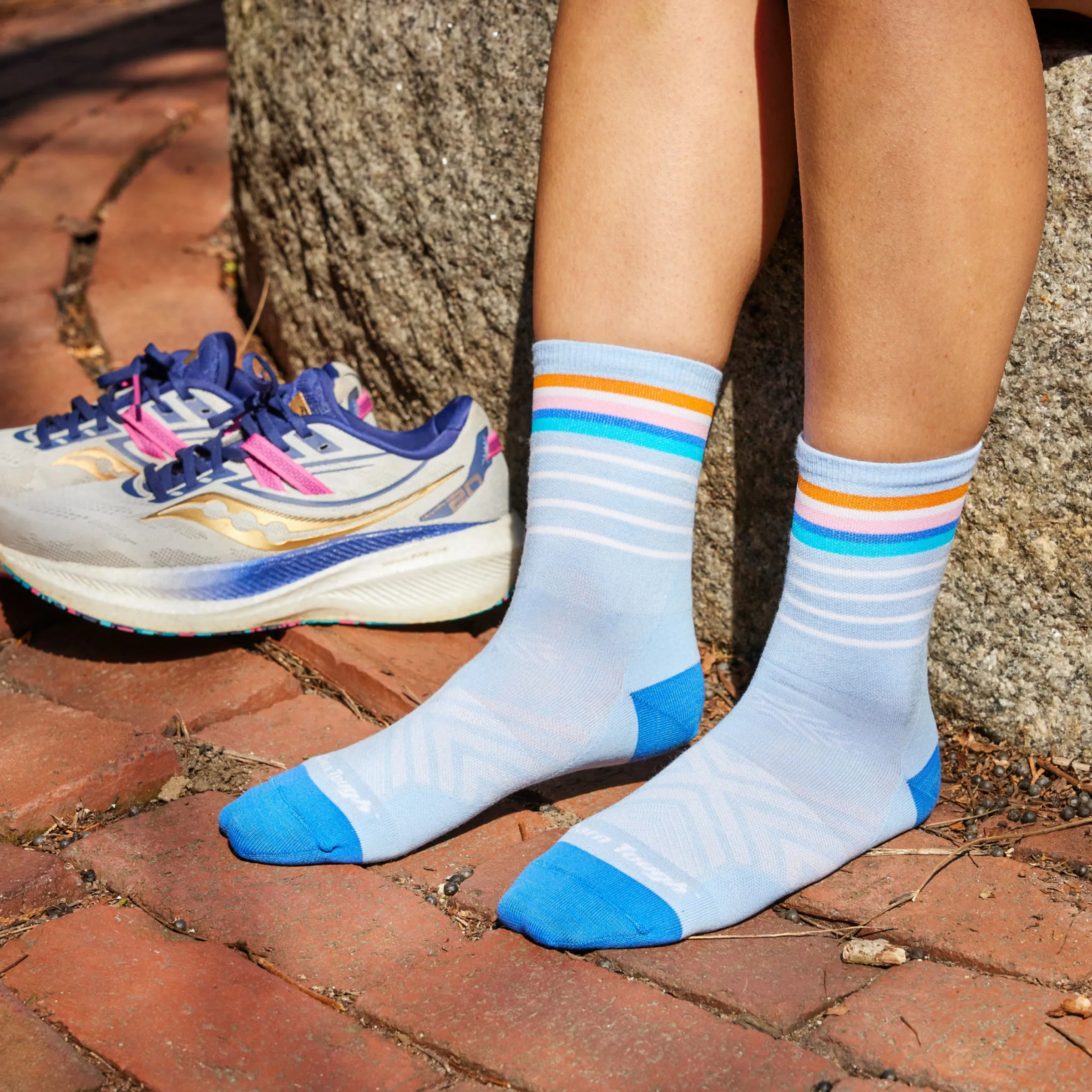 Women's Stride Micro Crew Ultra-Lightweight Running Socks- Last Chance sold by Darn Tough Vermont product image thumbnail 2
