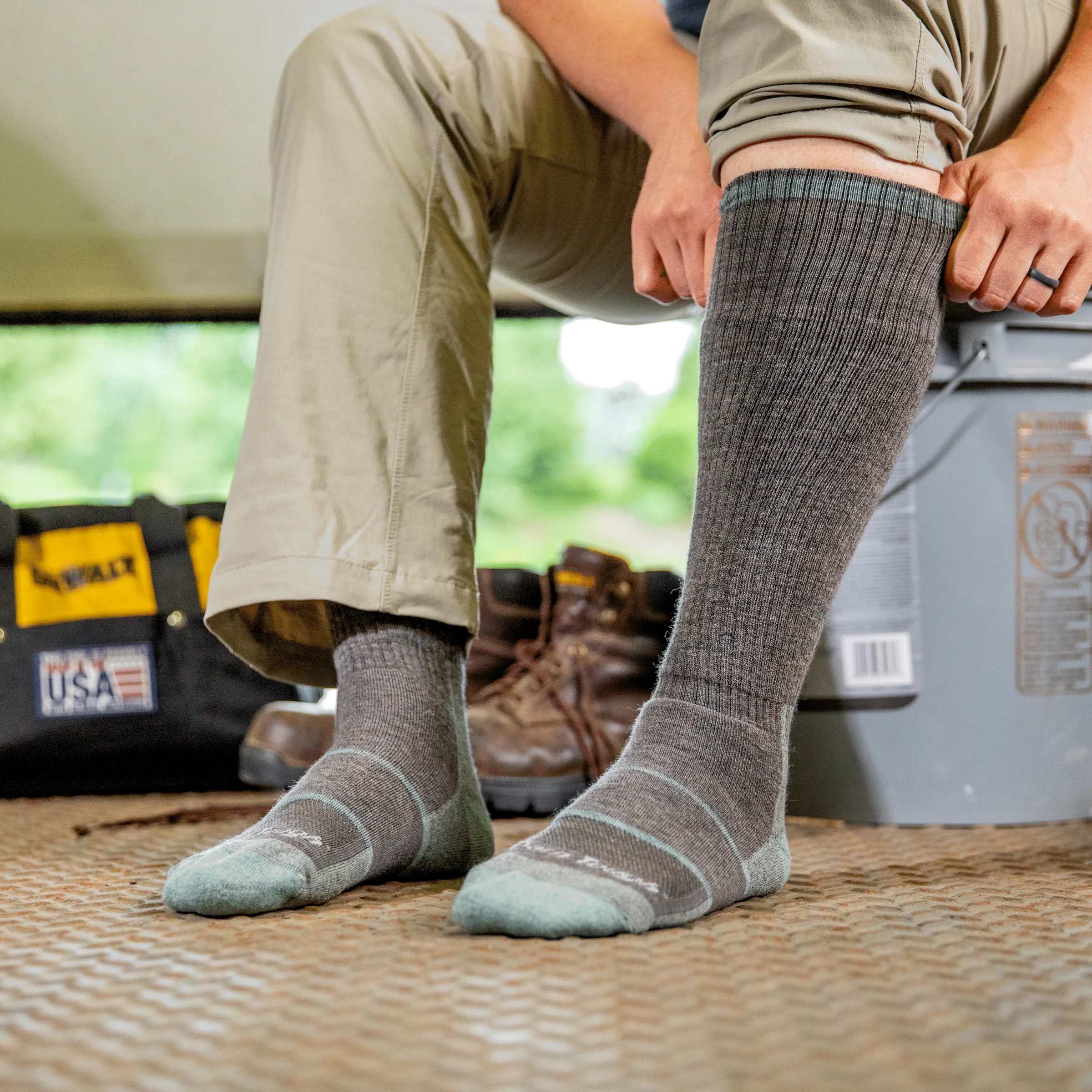 Women's Mary Fields Over-the-Calf Midweight Work Sock sold by Darn Tough Vermont product image thumbnail 4