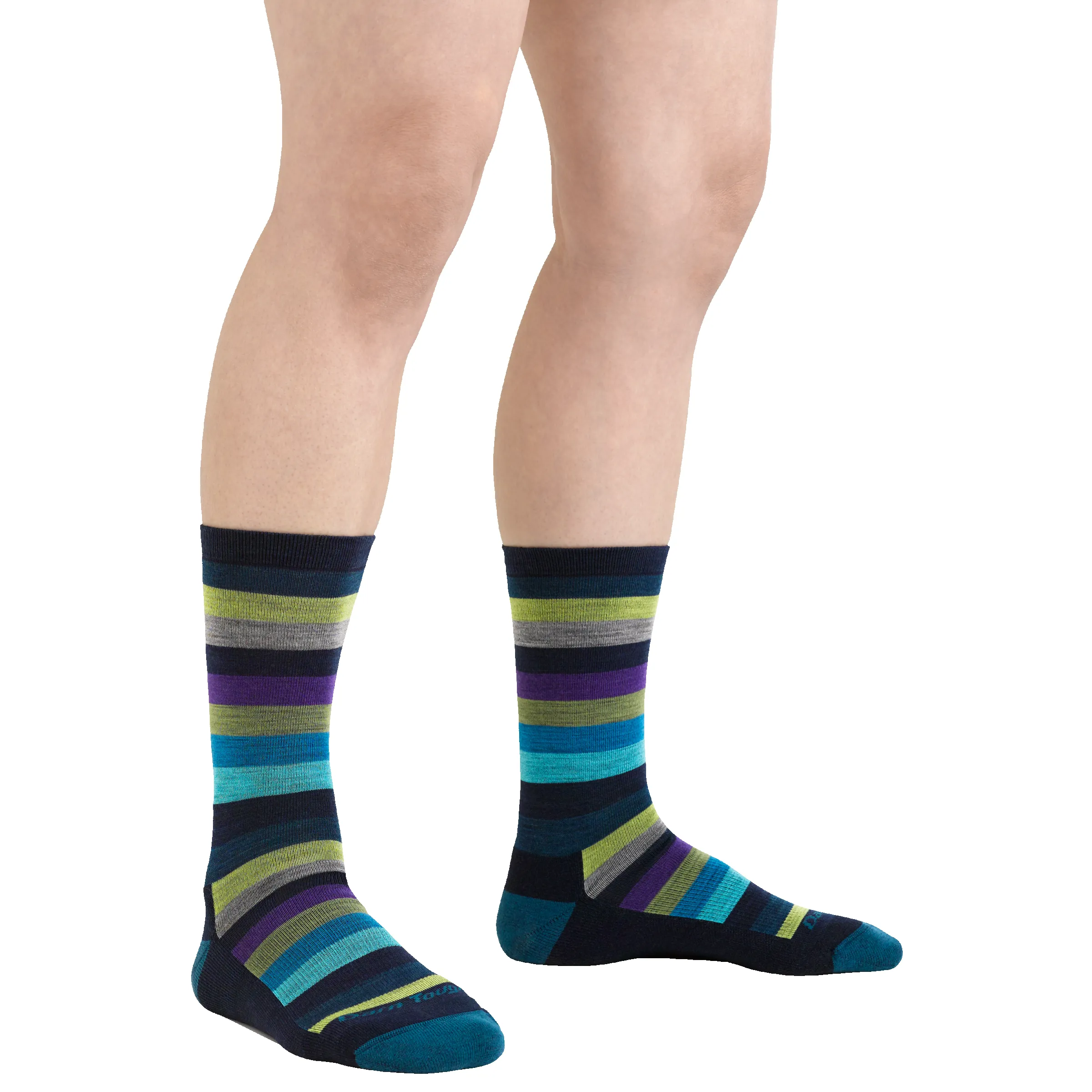 Women's Mystic Stripe Crew Lightweight Lifestyle Socks sold by Darn Tough Vermont product image thumbnail 5