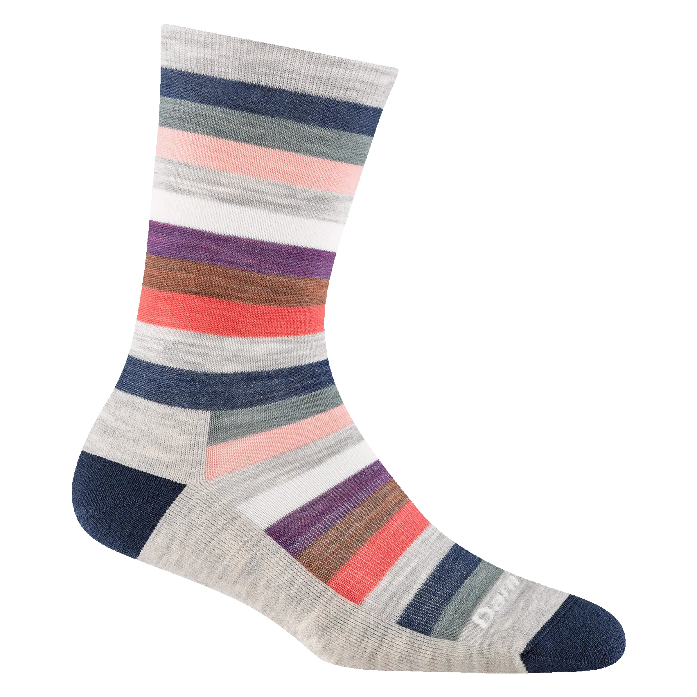 Women's Mystic Stripe Crew Lightweight Lifestyle Socks sold by Darn Tough Vermont