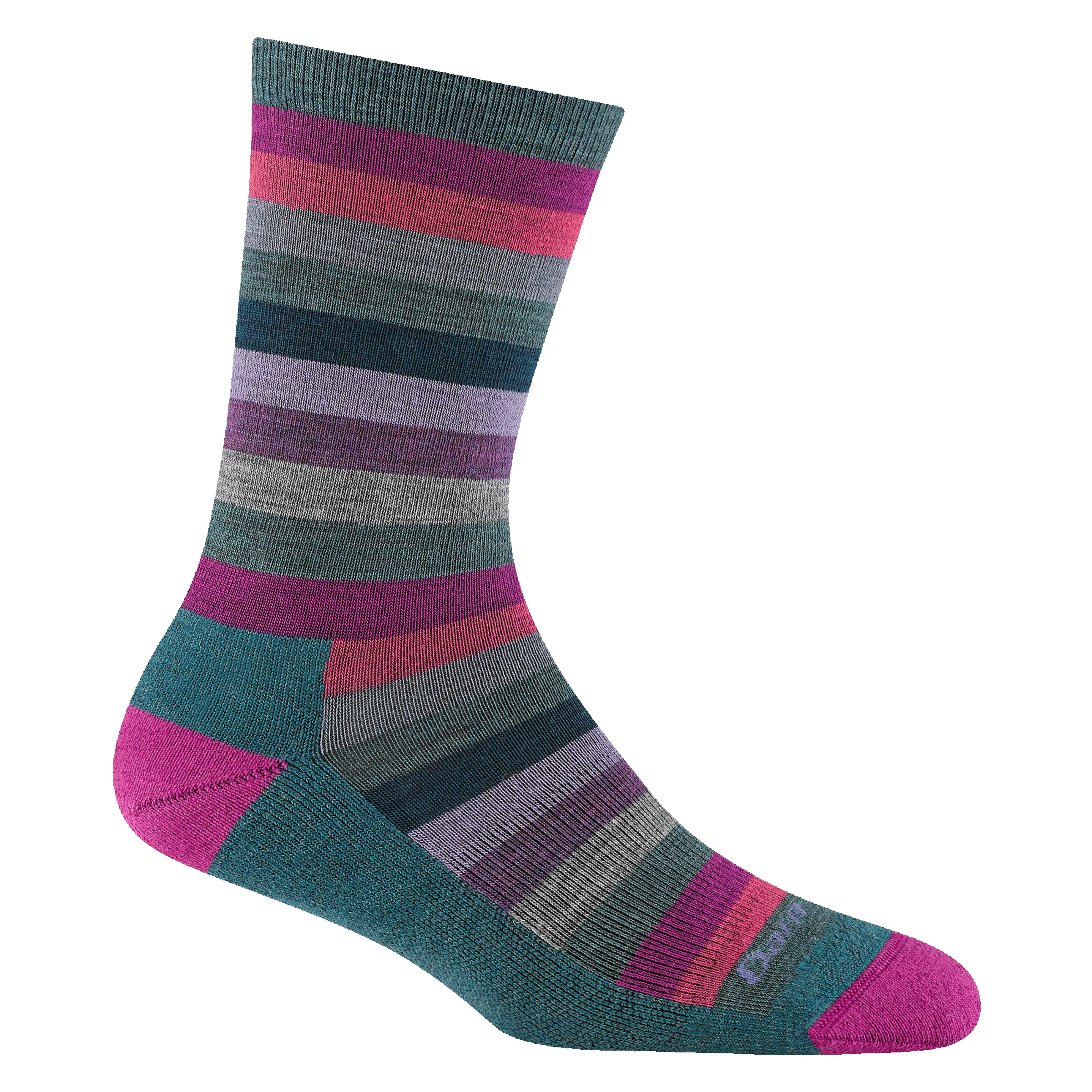 Women's Mystic Stripe Crew Lightweight Lifestyle Socks sold by Darn Tough Vermont product image thumbnail 2