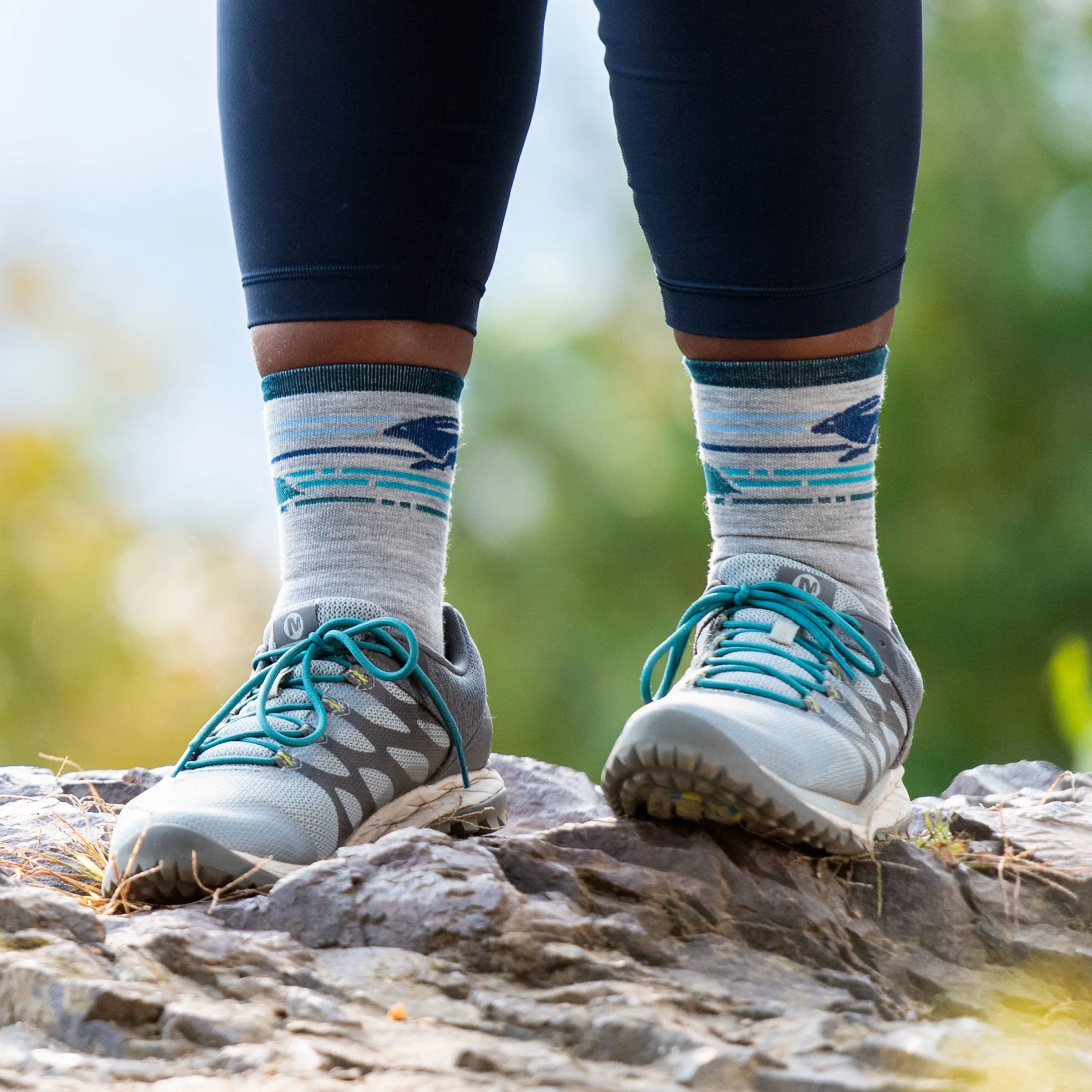 Women's Pacer Micro Crew Ultra-Lightweight Running Socks sold by Darn Tough Vermont product image thumbnail 5