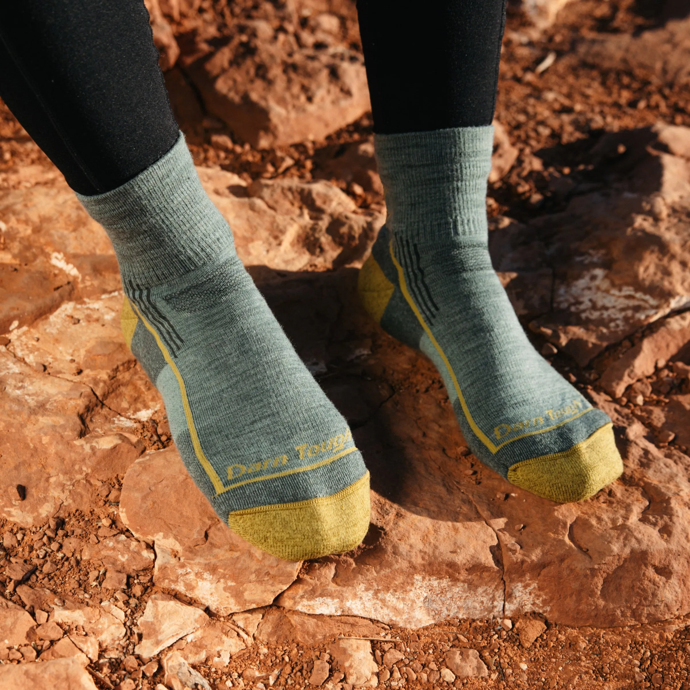Women's Hiker Quarter Midweight Hiking Socks sold by Darn Tough Vermont product image thumbnail 4