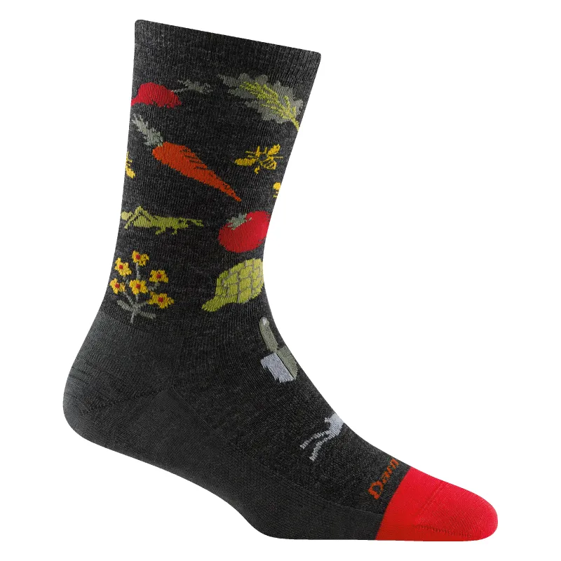 Women's Farmer's Market Crew Lightweight Lifestyle Socks made by Darn Tough Vermont