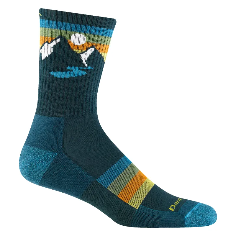 Men's Sunset Ridge Micro Crew Lightweight Hiking Socks sold by Darn Tough Vermont