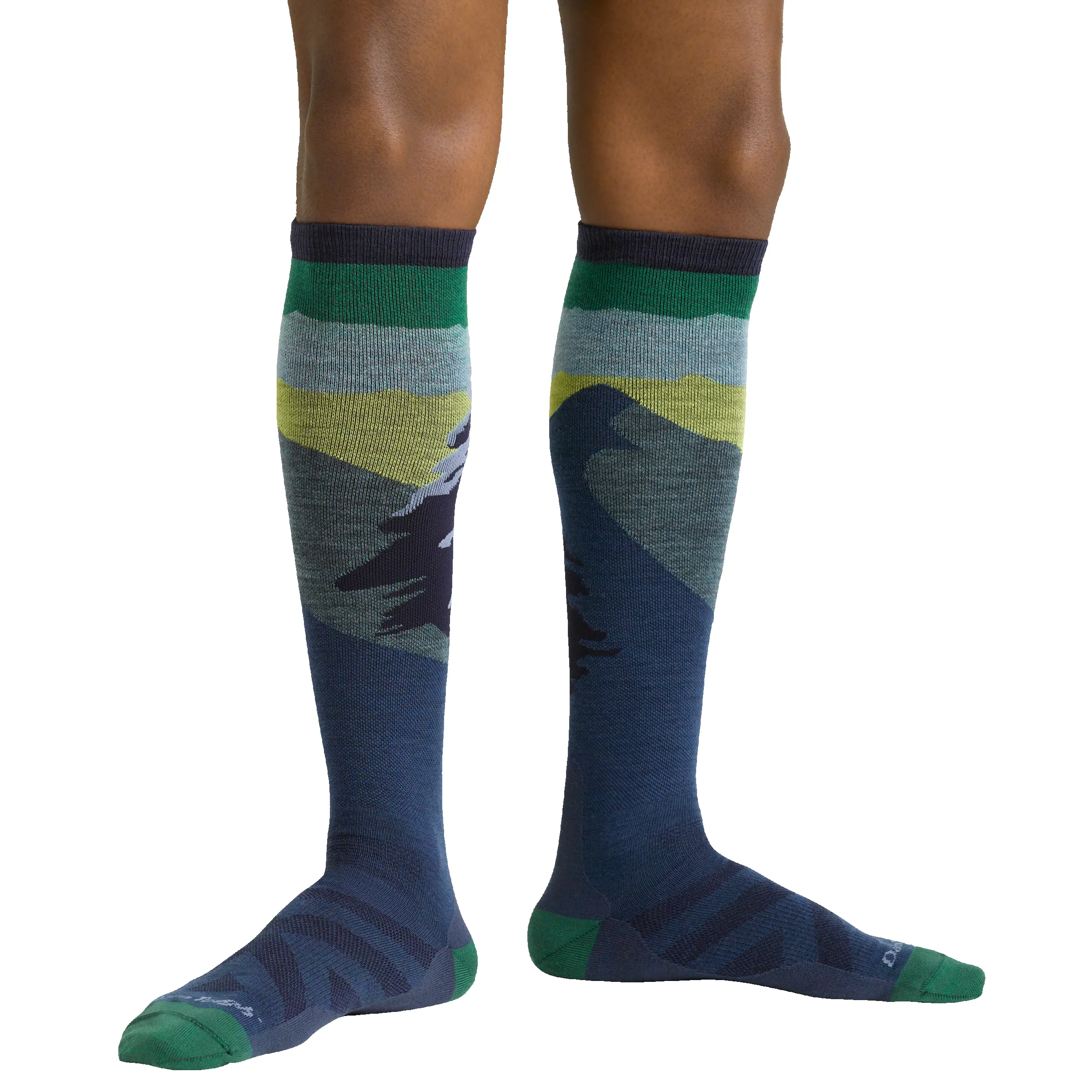 Men's Solstice Over-the-Calf Lightweight Ski & Snowboard Socks sold by Darn Tough Vermont product image thumbnail 3