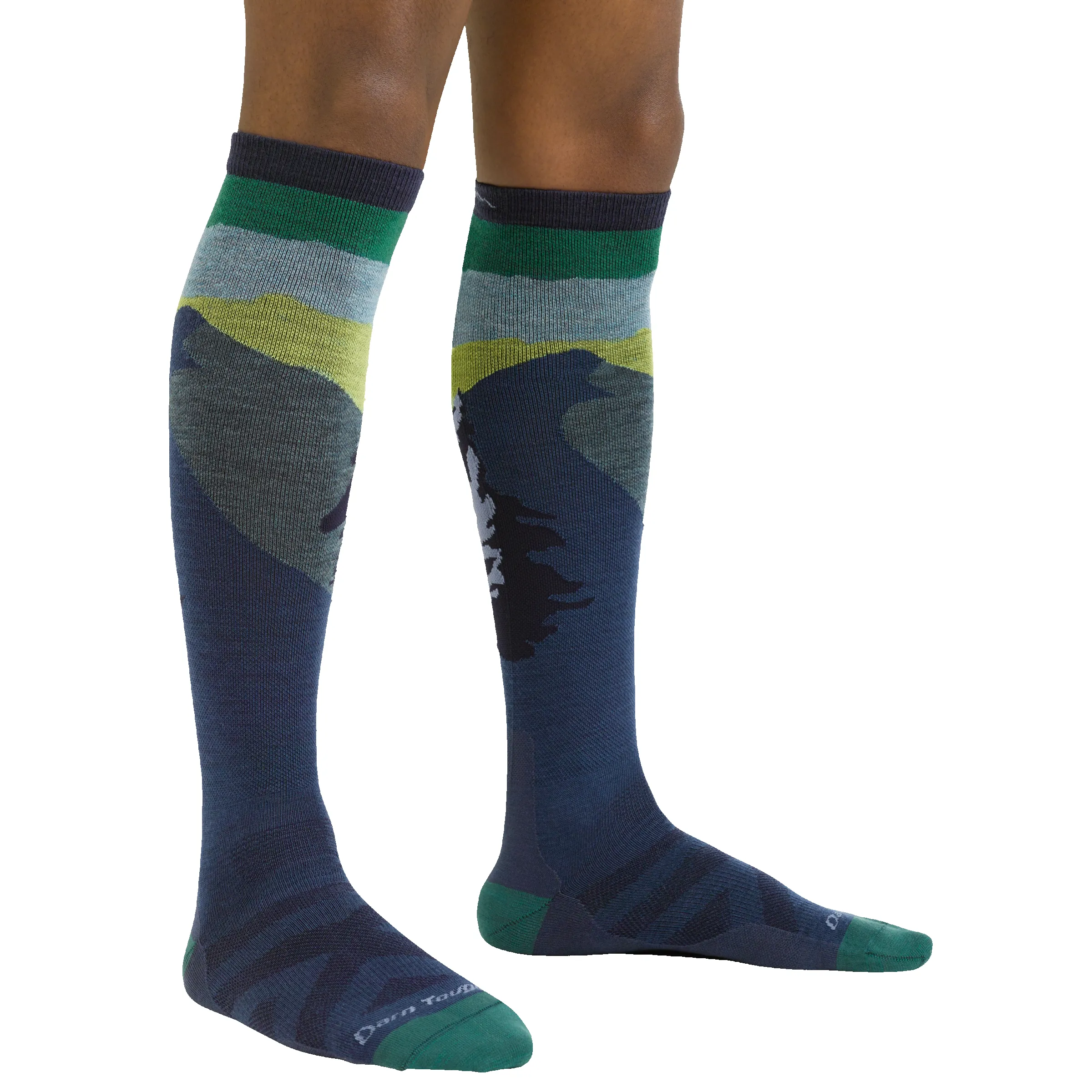 Men's Solstice Over-the-Calf Lightweight Ski & Snowboard Socks sold by Darn Tough Vermont product image thumbnail 4