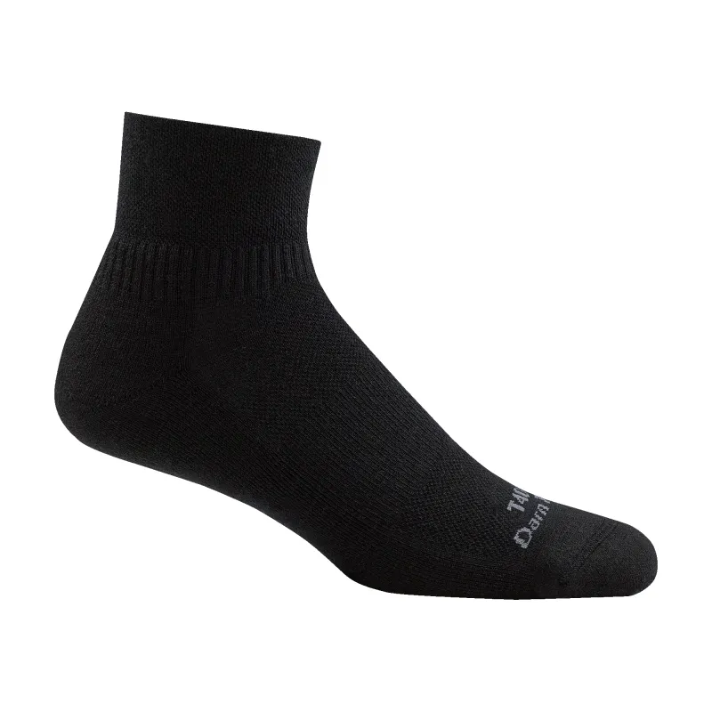 T4093 Quarter Lightweight Tactical Socks No Cushion made by Darn Tough Vermont