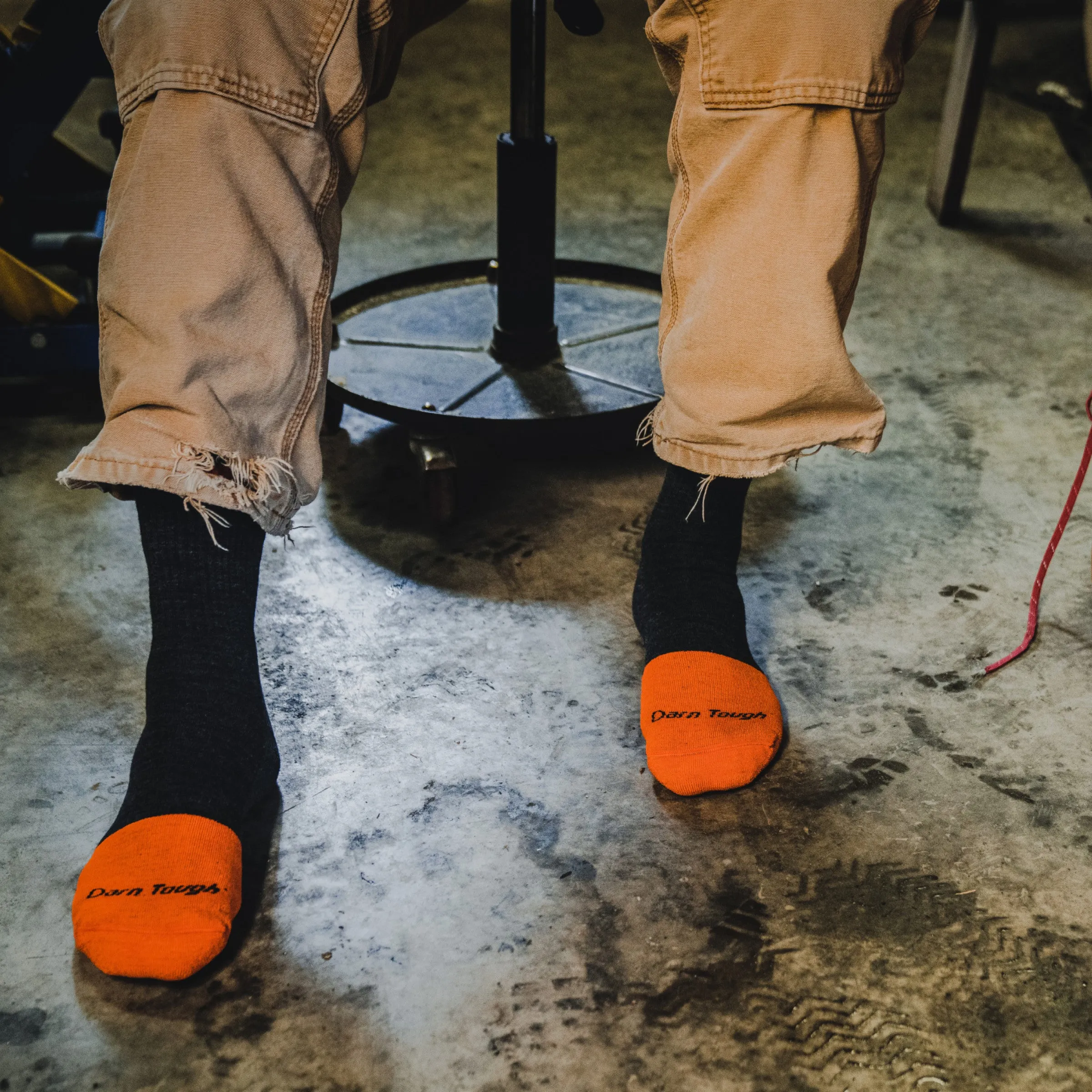 Men's Steely Micro Crew Midweight Work Sock sold by Darn Tough Vermont product image thumbnail 4