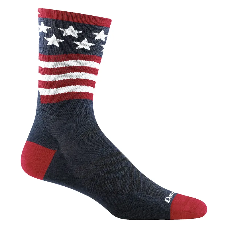 Men's Patriot Micro Crew Ultra-Lightweight Running Socks sold by Darn Tough Vermont