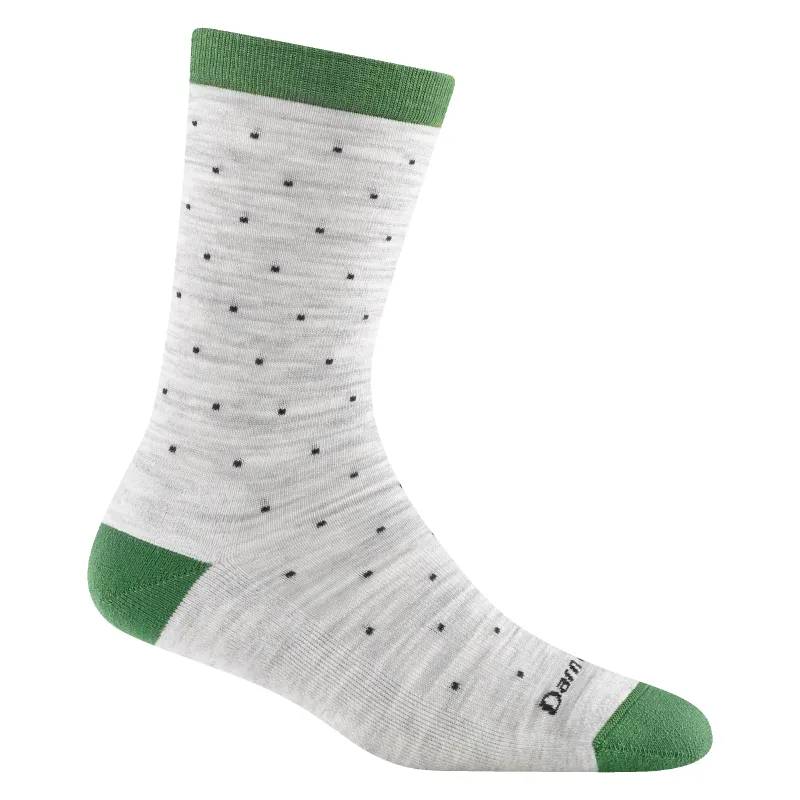Women's Pin Drop Crew Lightweight Lifestyle Socks-Last Chance made by Darn Tough Vermont