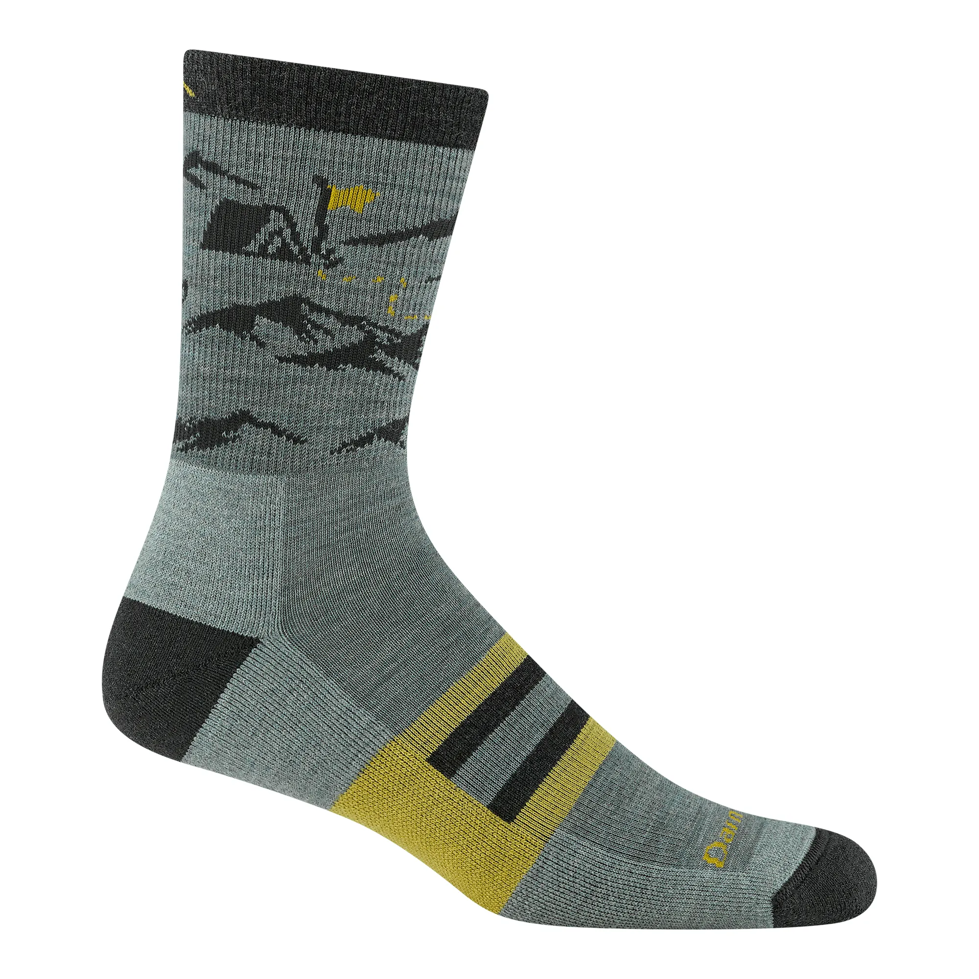 Men's Hike Hike Hut Micro Crew Midweight Hiking Socks sold by Darn Tough Vermont product image thumbnail 4