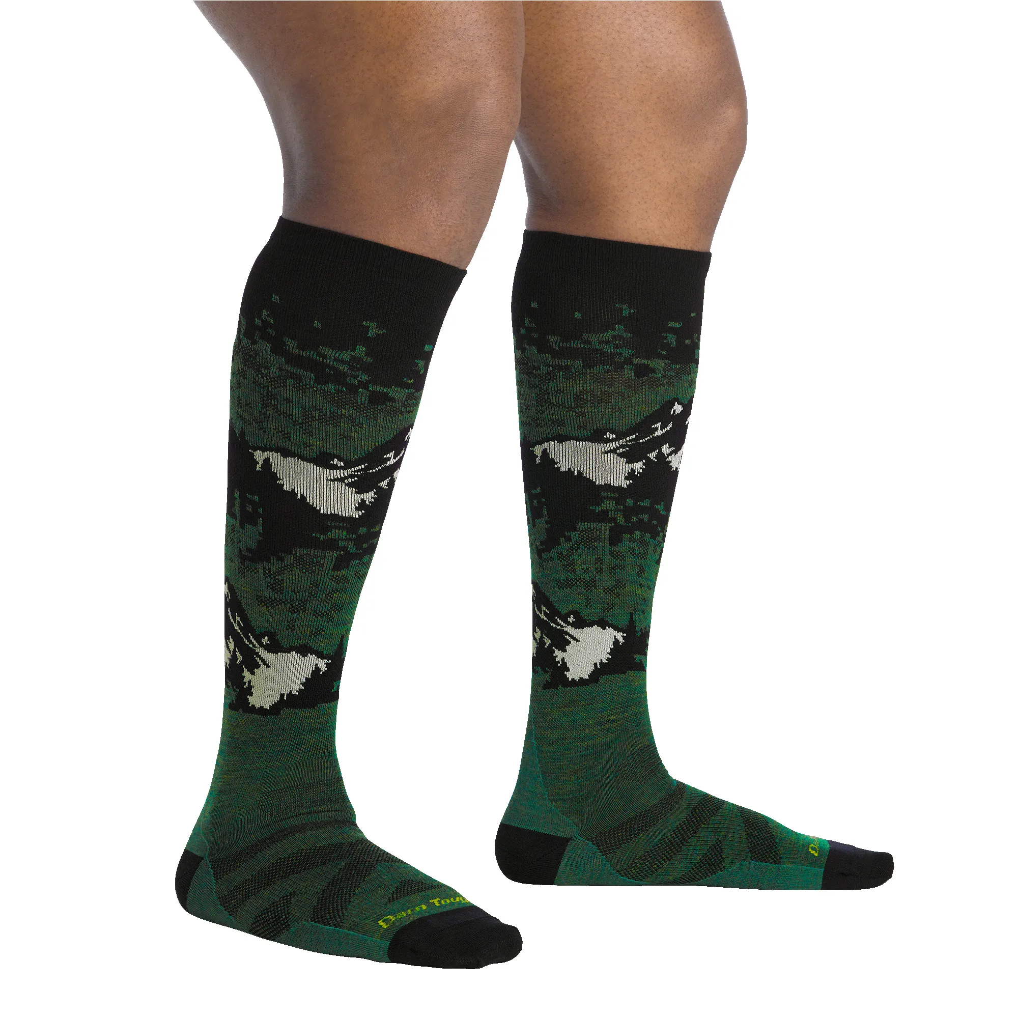 Men's Cold Smoke Over-the-Calf Lightweight Ski & Snowboard Socks sold by Darn Tough Vermont product image thumbnail 4