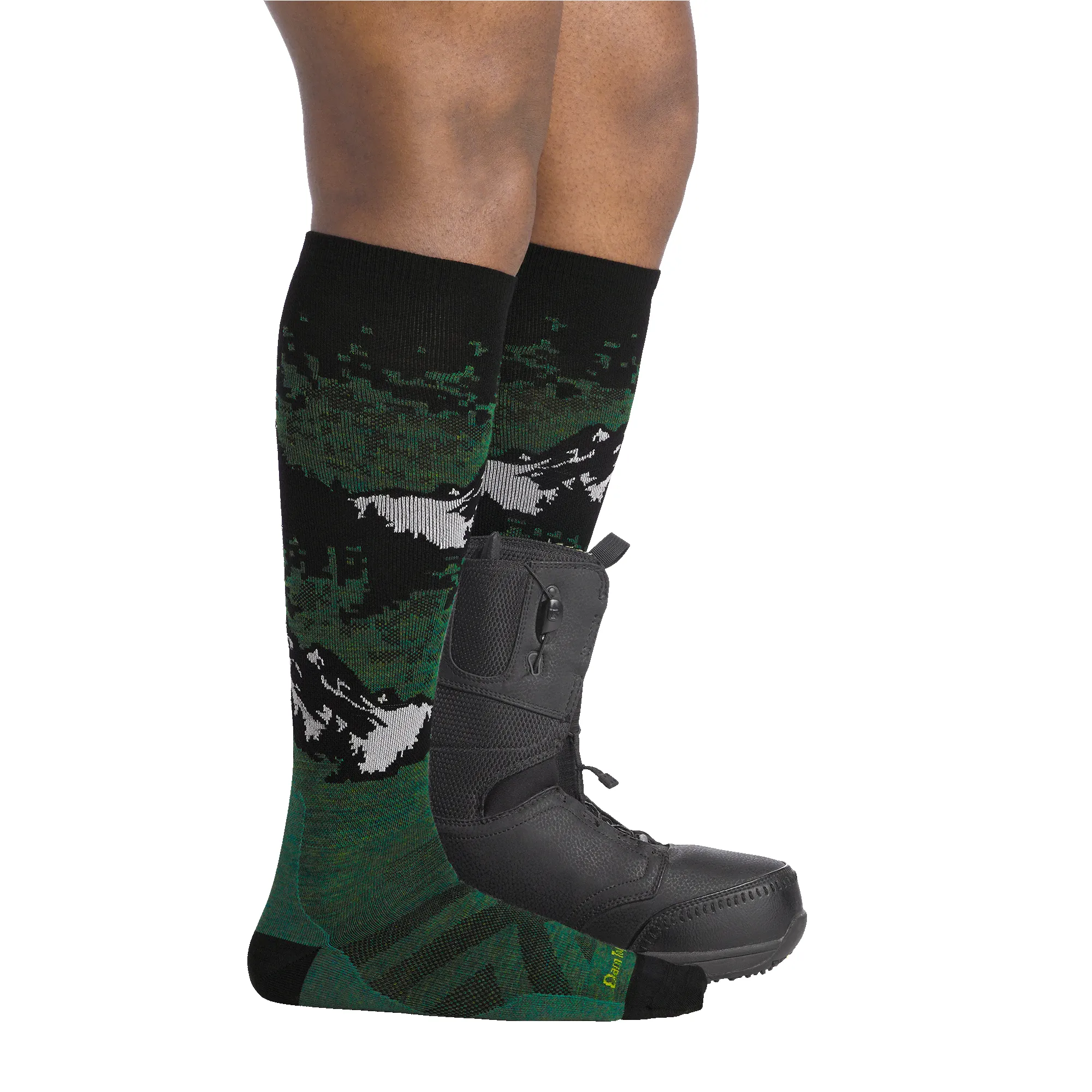 Men's Cold Smoke Over-the-Calf Lightweight Ski & Snowboard Socks sold by Darn Tough Vermont product image thumbnail 5