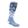 Women's Swirlwind Over-the-Calf Lightweight Ski & Snowboard Socks sold by Darn Tough Vermont