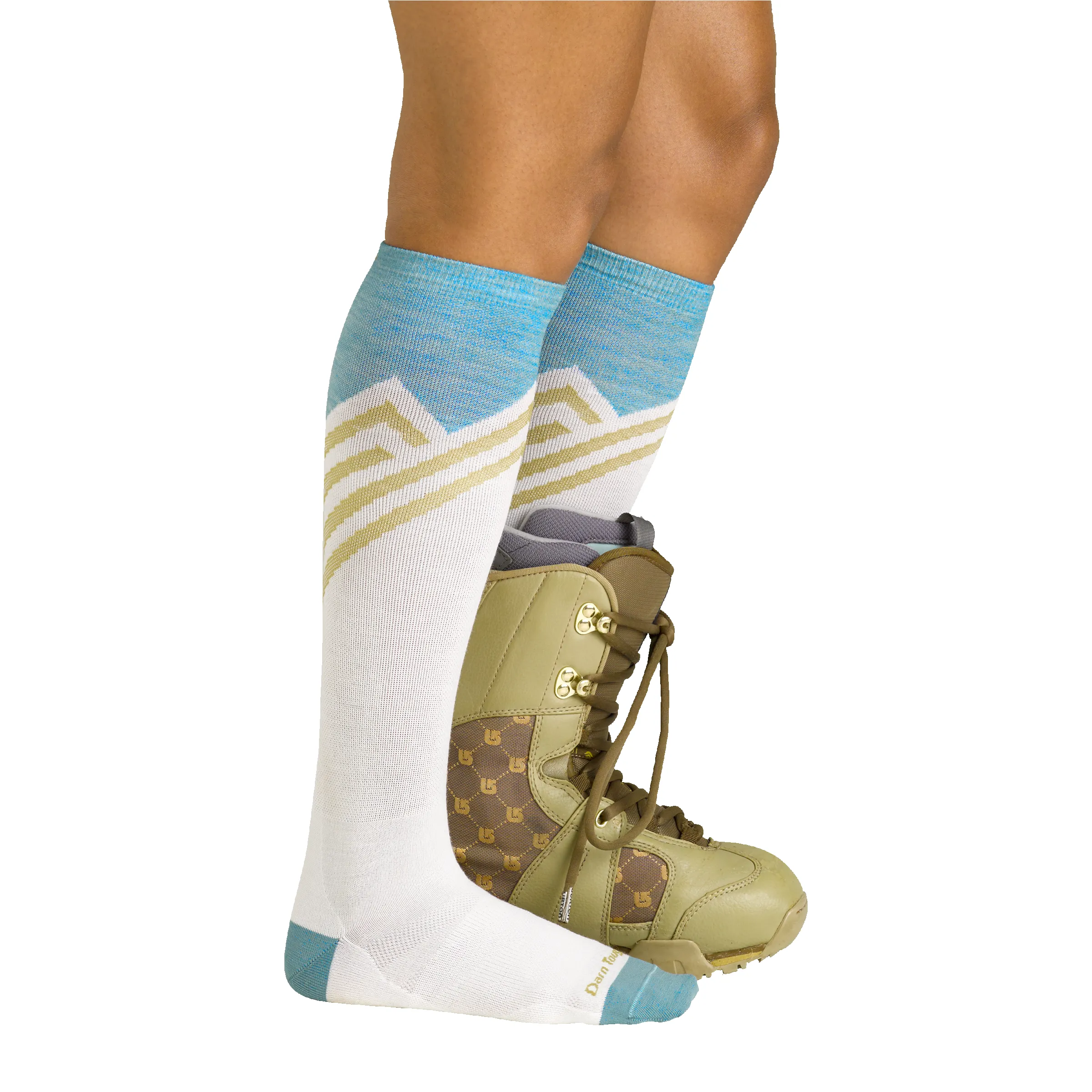 Women's Peaks RFL Over-the-Calf Ultra-Lightweight Ski & Snowboard Socks sold by Darn Tough Vermont product image thumbnail 3