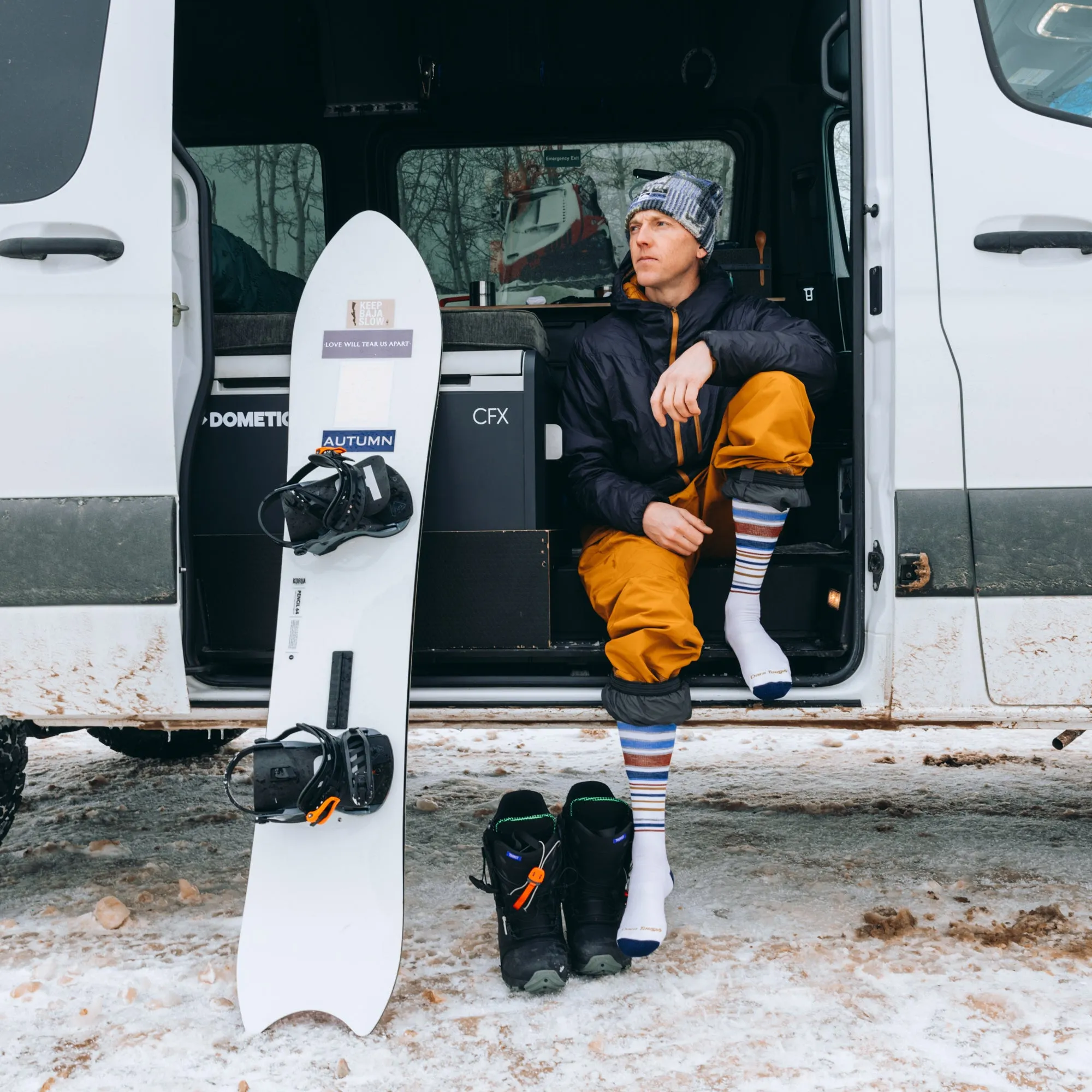 Men's Limited Edition Snowpack Over-the-Calf Midweight Ski & Snowboard Socks sold by Darn Tough Vermont product image thumbnail 2