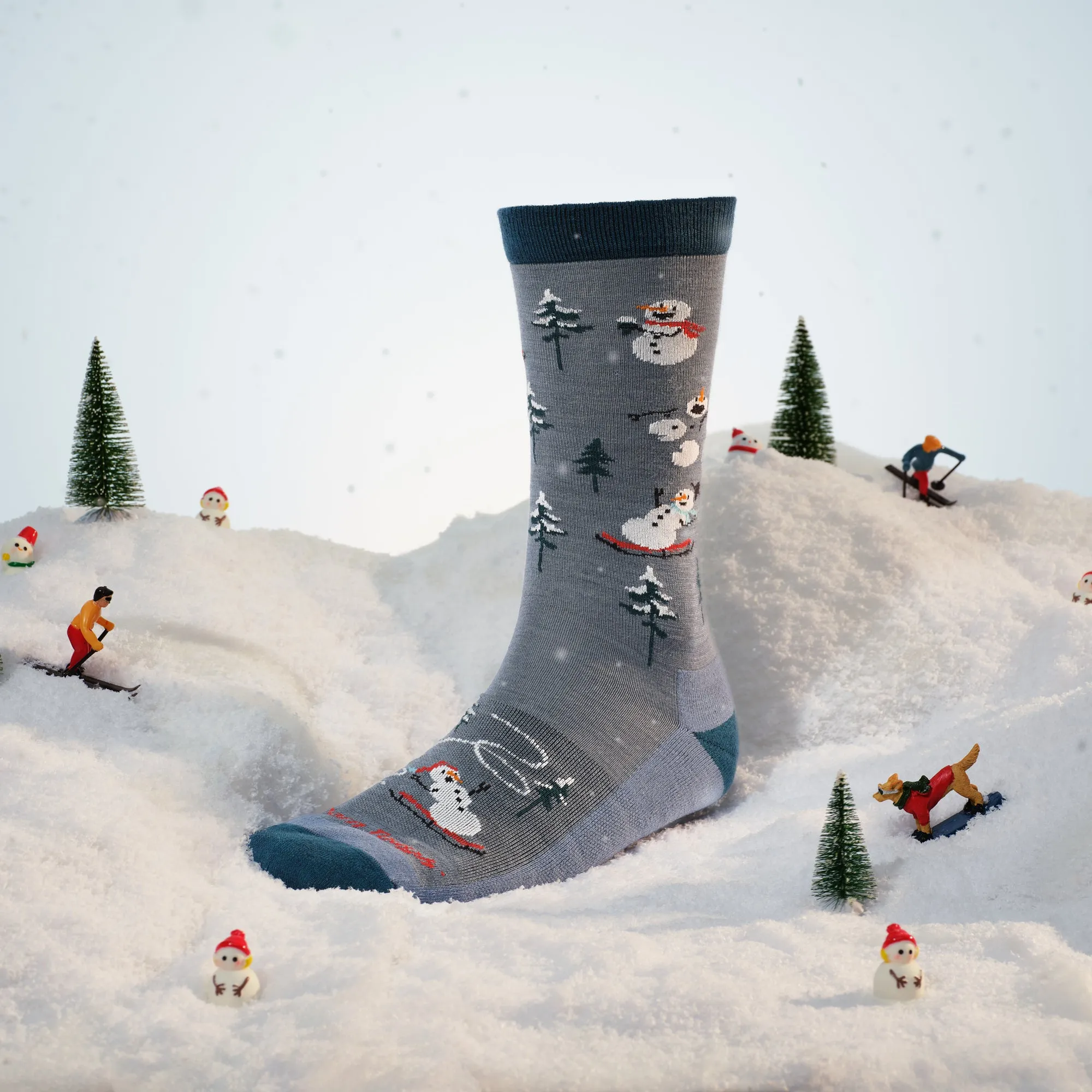 Men's Sled Head Crew Lightweight Lifestyle Socks sold by Darn Tough Vermont product image thumbnail 3