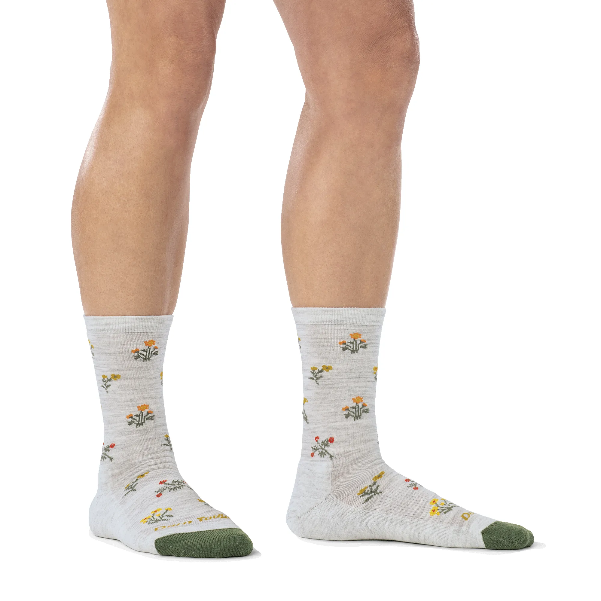 Women's Wildflower Crew Lightweight Lifestyle Socks sold by Darn Tough Vermont product image thumbnail 4