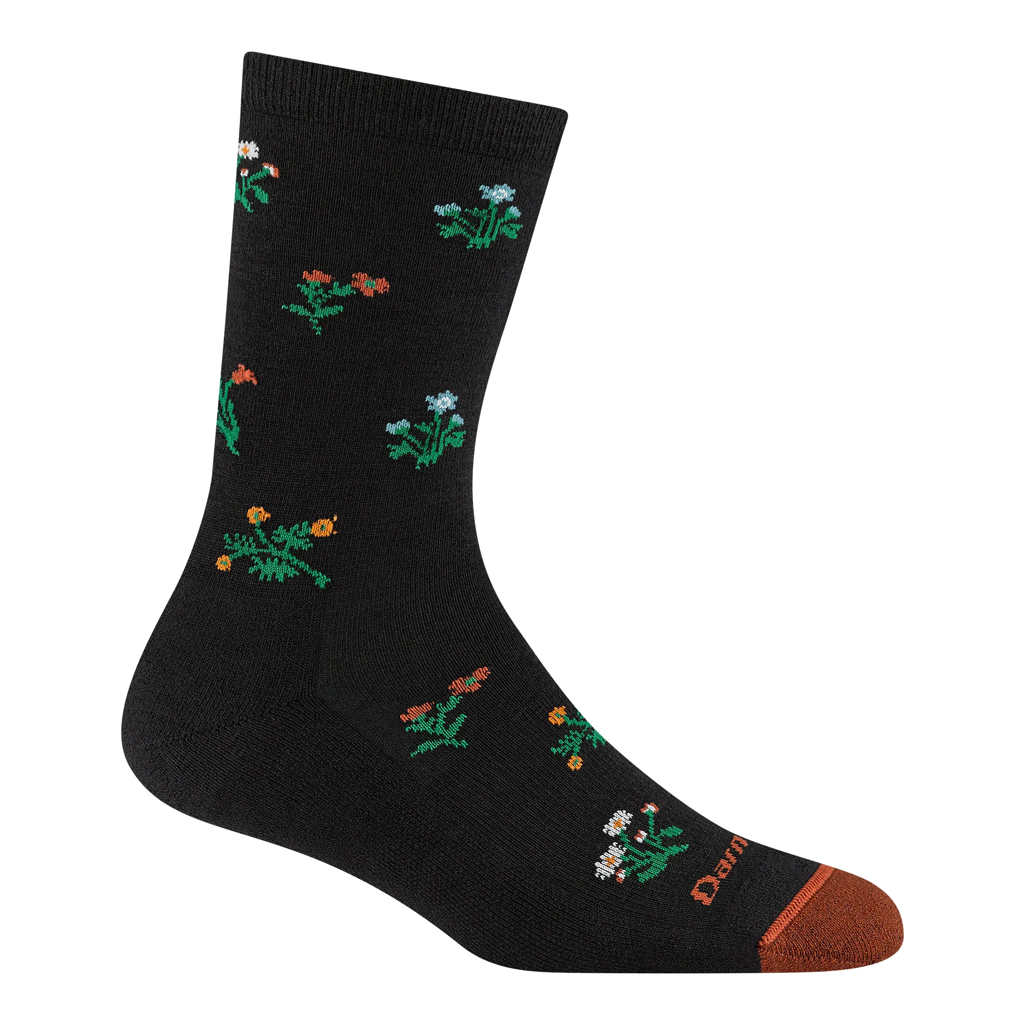 Women's Wildflower Crew Lightweight Lifestyle Socks sold by Darn Tough Vermont product image thumbnail 5