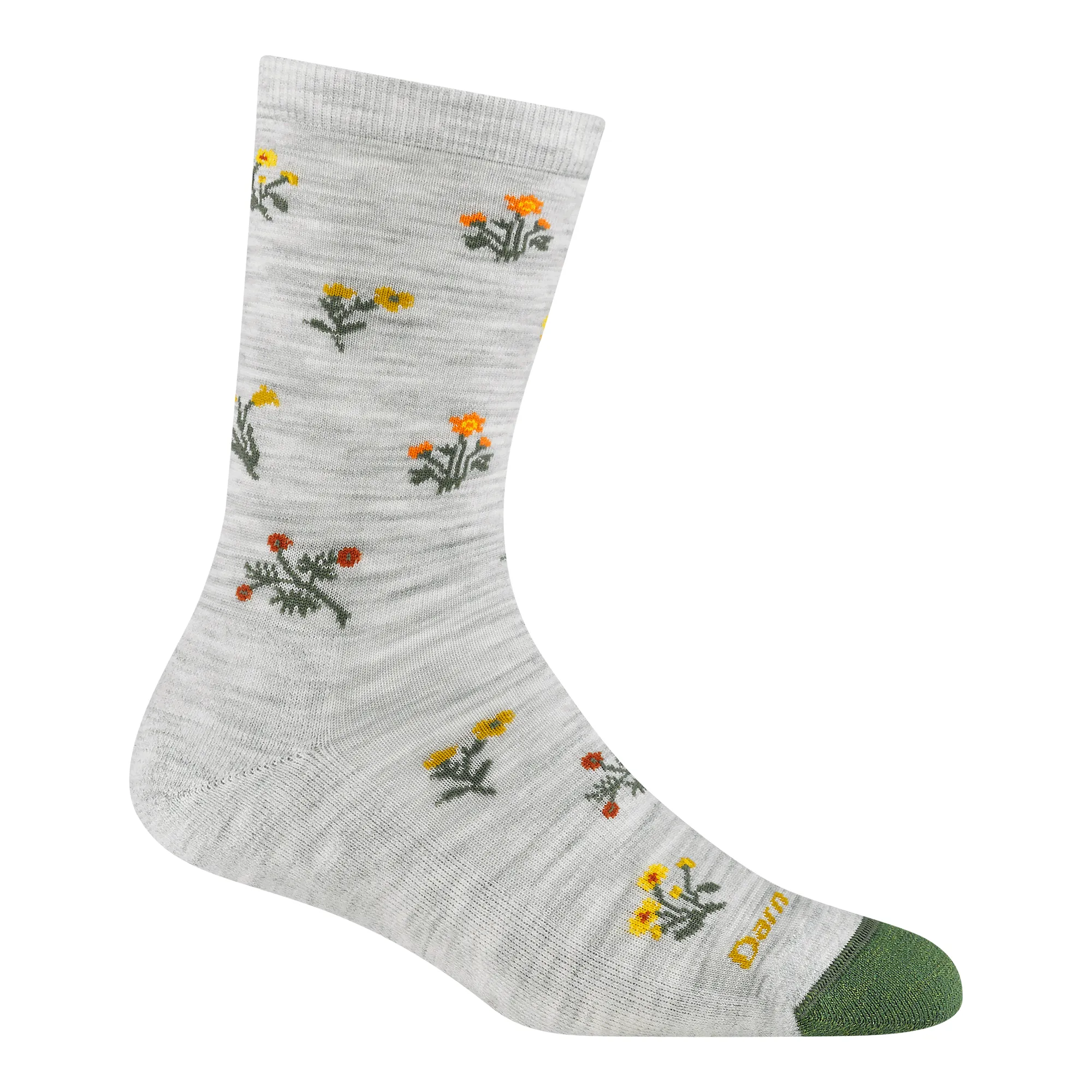 Women's Wildflower Crew Lightweight Lifestyle Socks sold by Darn Tough Vermont product image thumbnail 2