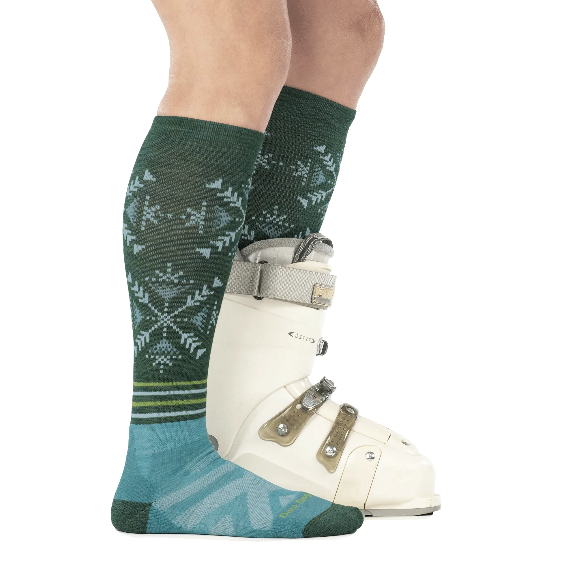 Women's Snowfall Over-the-Calf Midweight Ski & Snowboard Socks sold by Darn Tough Vermont product image thumbnail 3