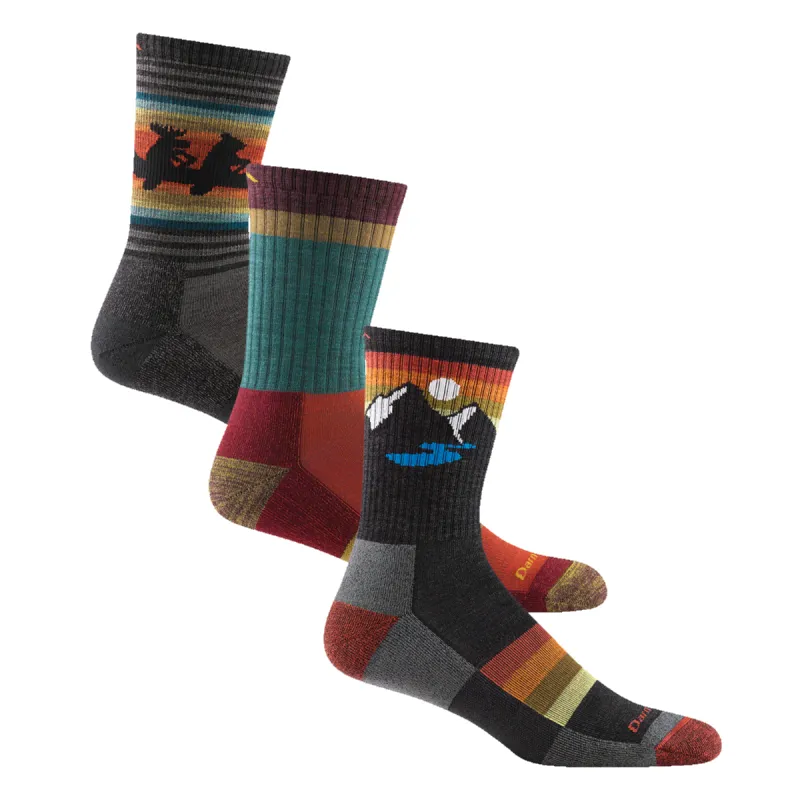 Men's Hike Micro Crew 3-Pack sold by Darn Tough Vermont