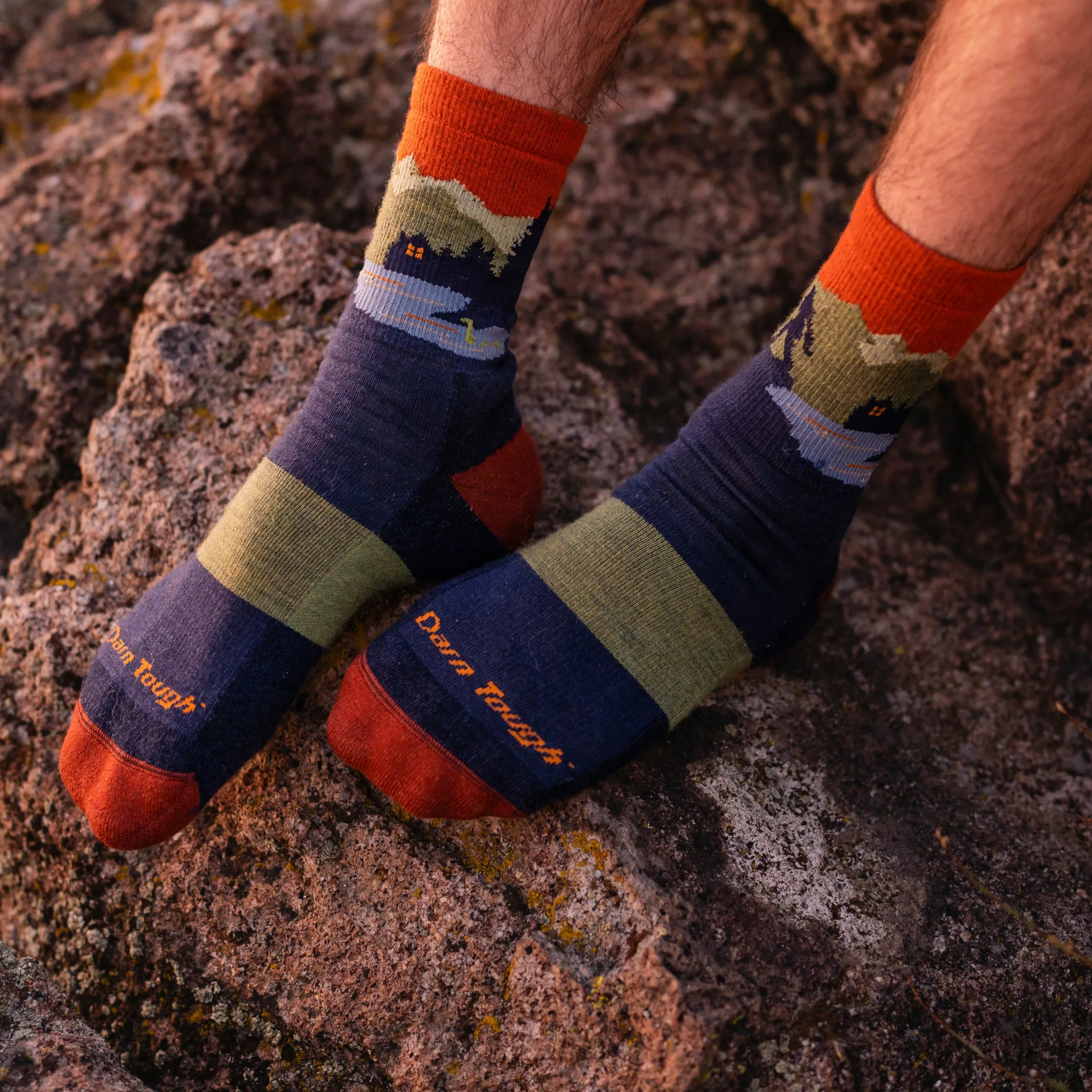 Men's Close Encounters Micro Crew Midweight Hiking Sock sold by Darn Tough Vermont product image thumbnail 2