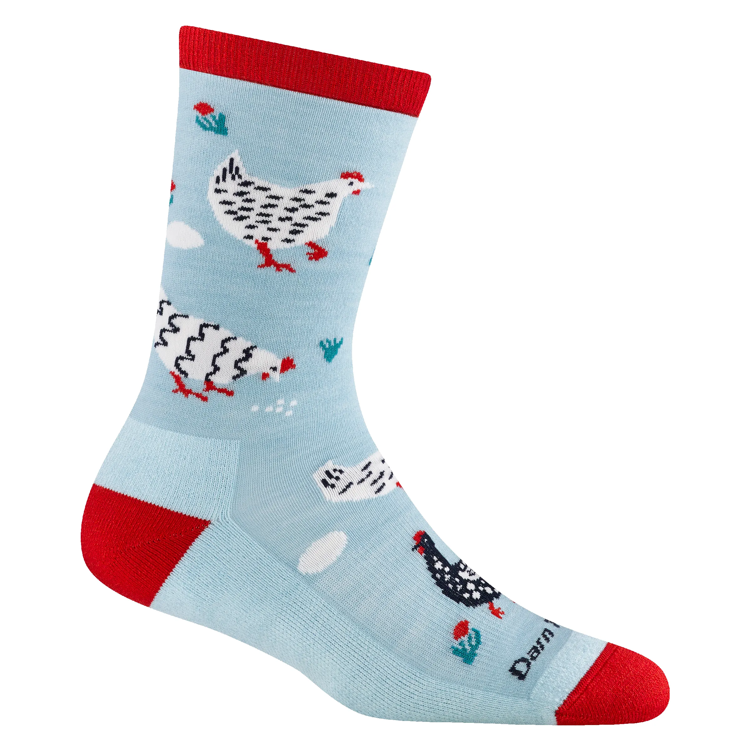 Women's Mother Clucker Crew Lightweight Lifestyle Sock sold by Darn Tough Vermont product image thumbnail 5