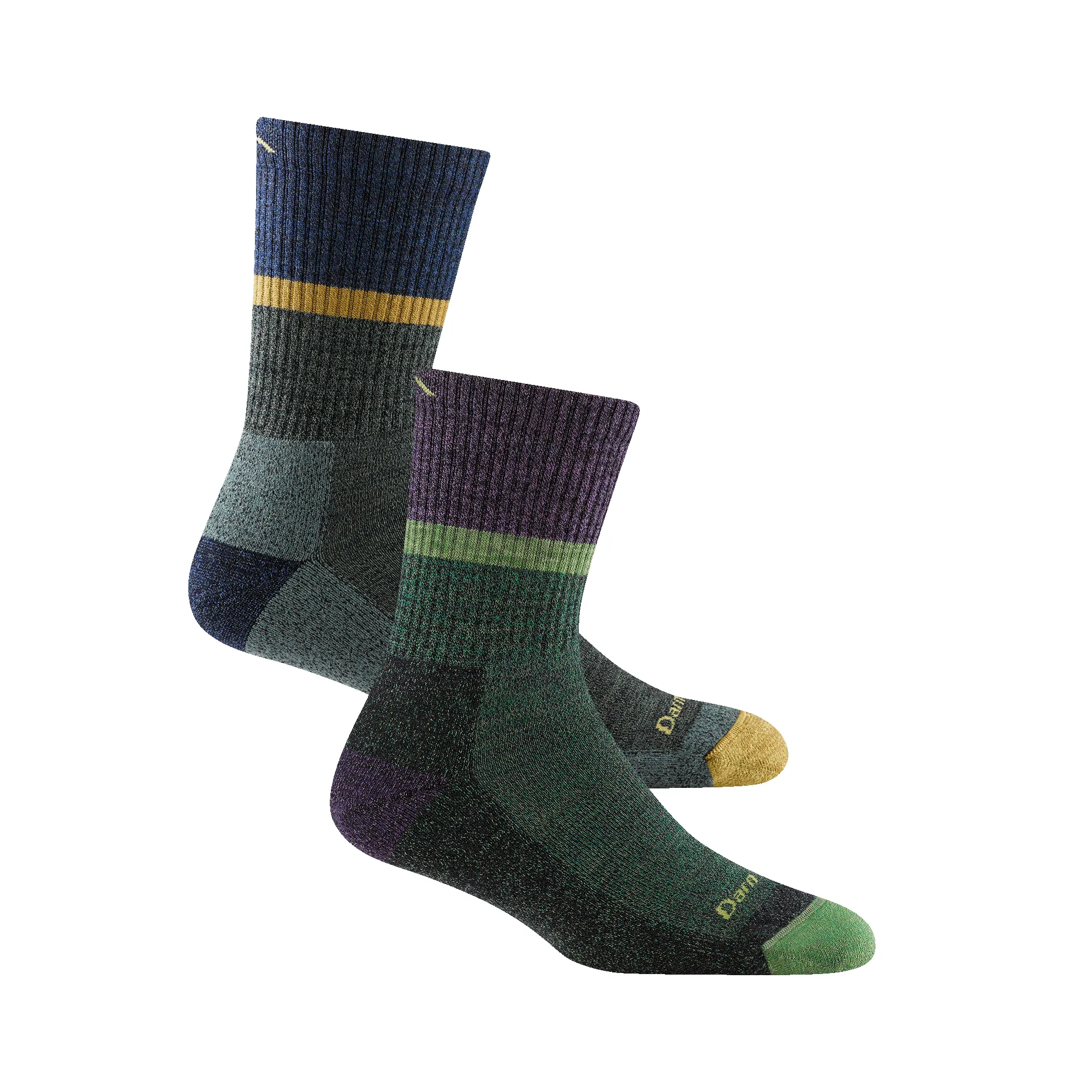 Men's and Women's Twisted Micro Crew 2-Pack sold by Darn Tough Vermont