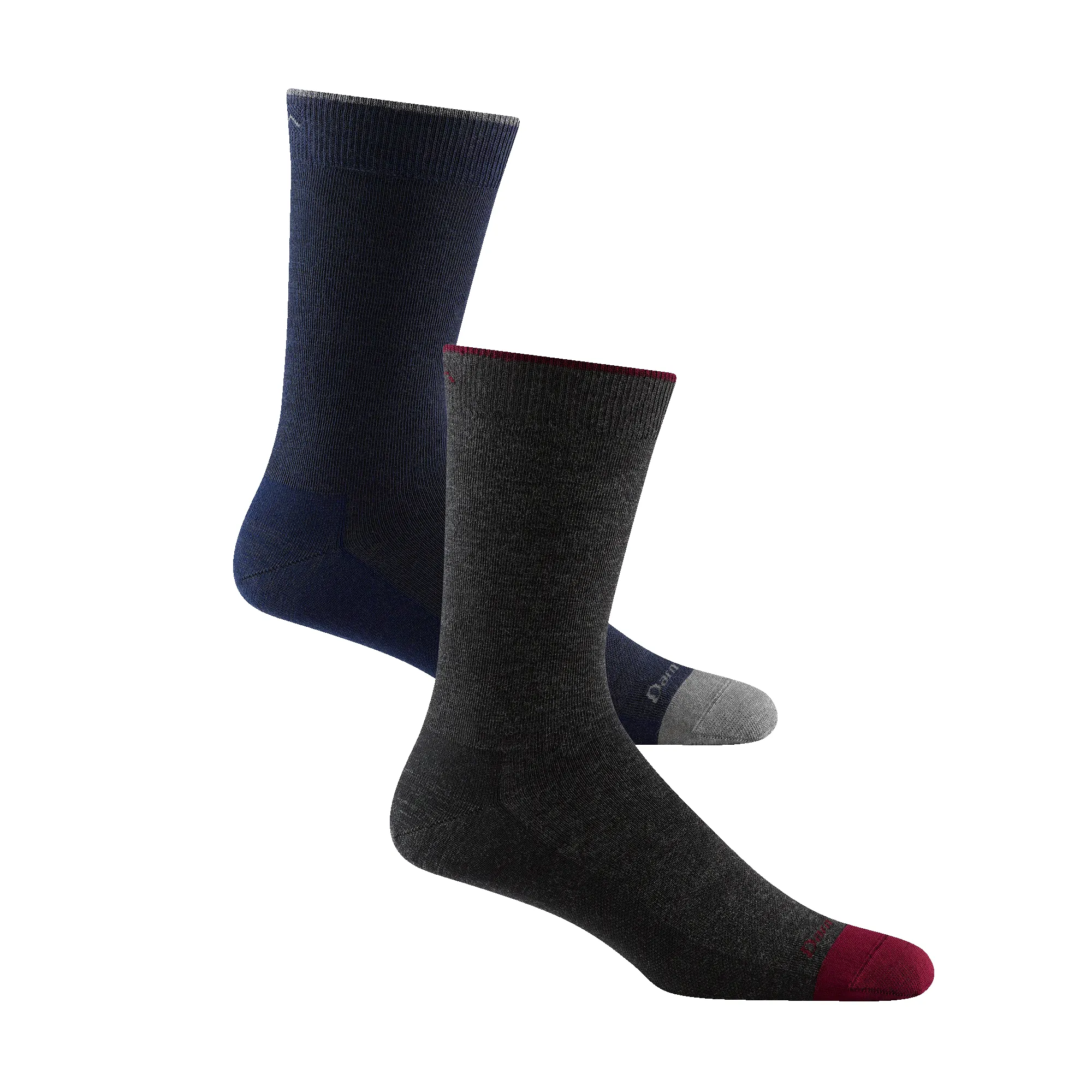 Men's Solid Crew Lifestyle 2-Pack sold by Darn Tough Vermont product image thumbnail 2