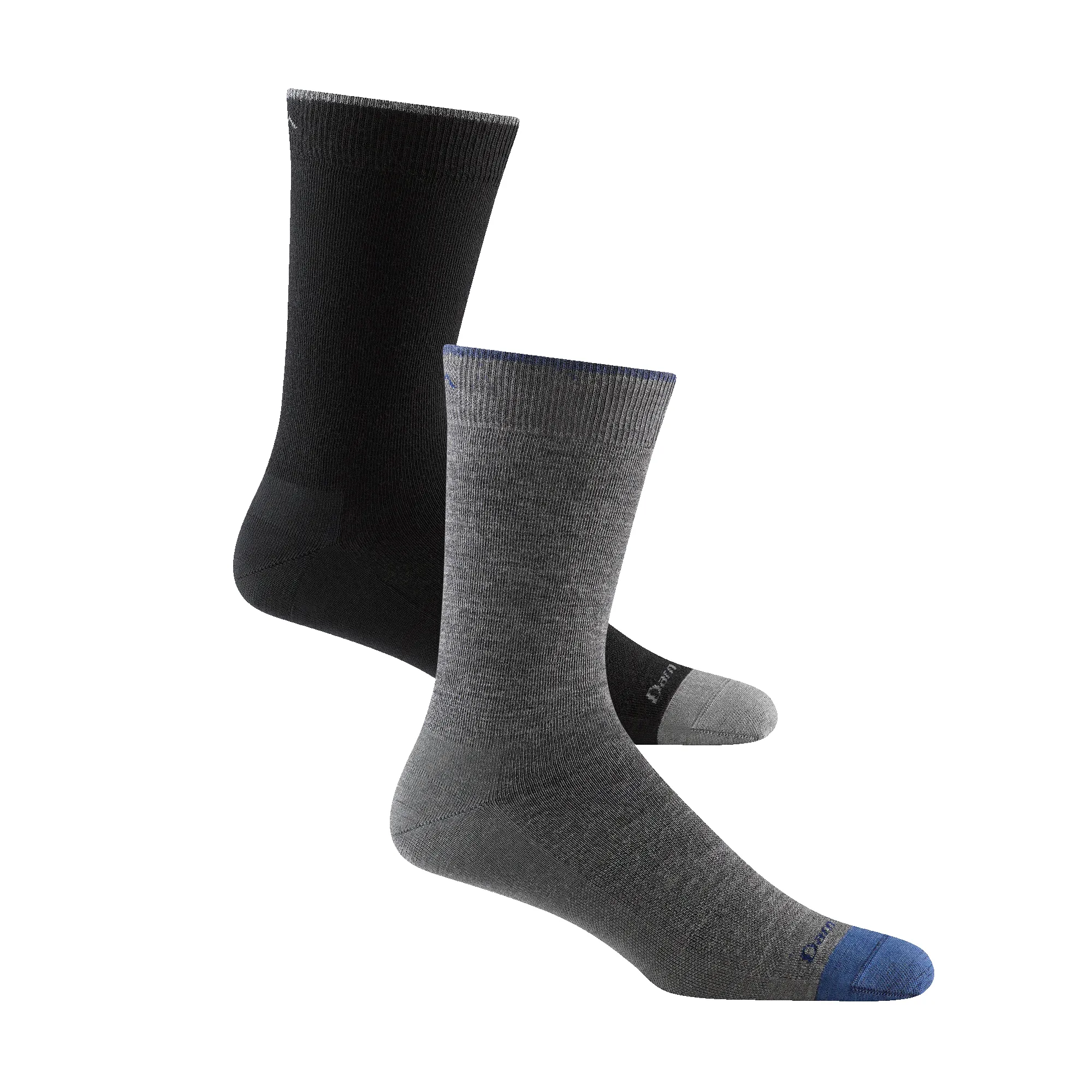 Men's Solid Crew Lifestyle 2-Pack sold by Darn Tough Vermont