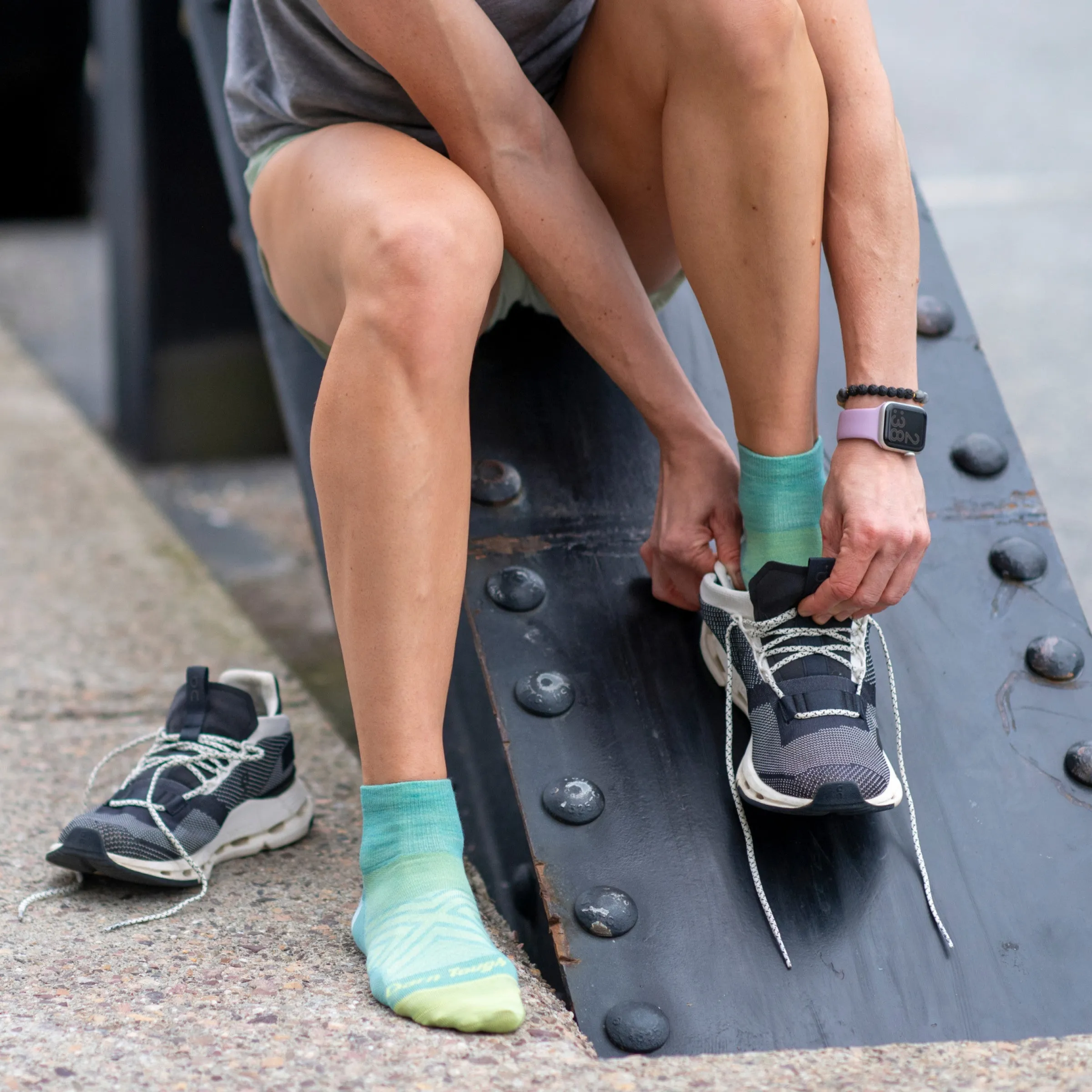 Women's Run Quarter Ultra-Lightweight Running Socks sold by Darn Tough Vermont product image thumbnail 2