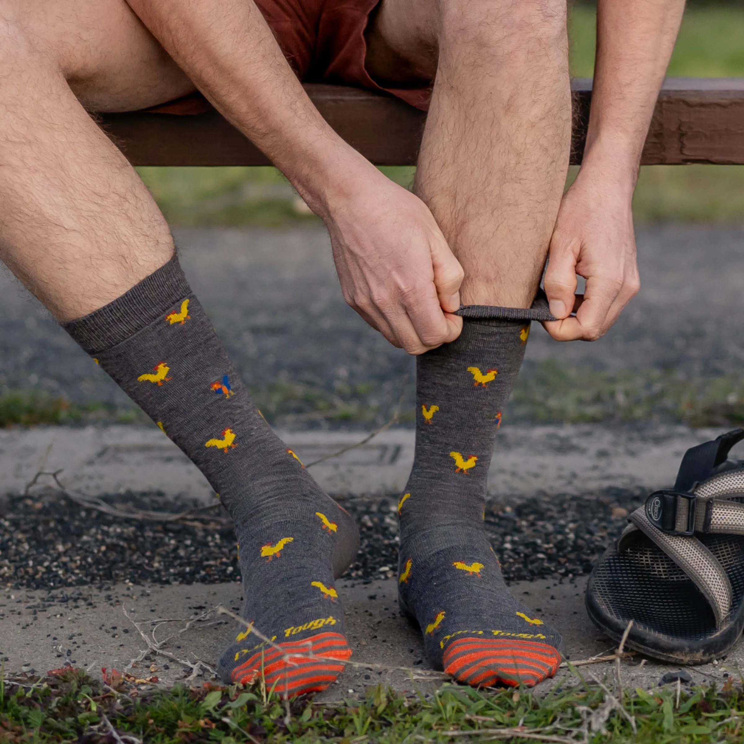 Men's Strut Crew Lightweight Lifestyle Sock-Last Chance sold by Darn Tough Vermont product image thumbnail 2