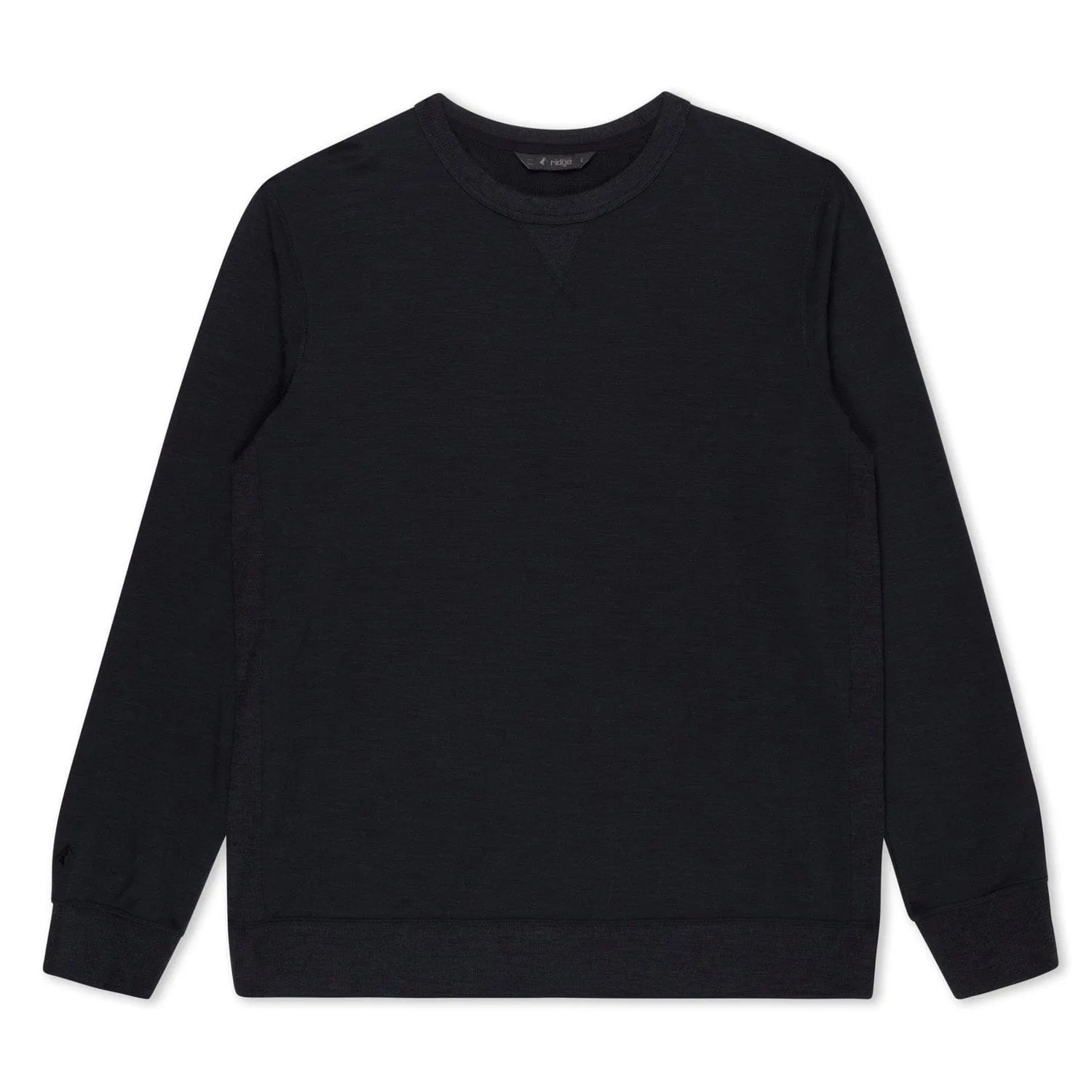 Men's Natural Tencel Merino Wool Crew Sweatshirt sold by Ridge Merino product image thumbnail 2
