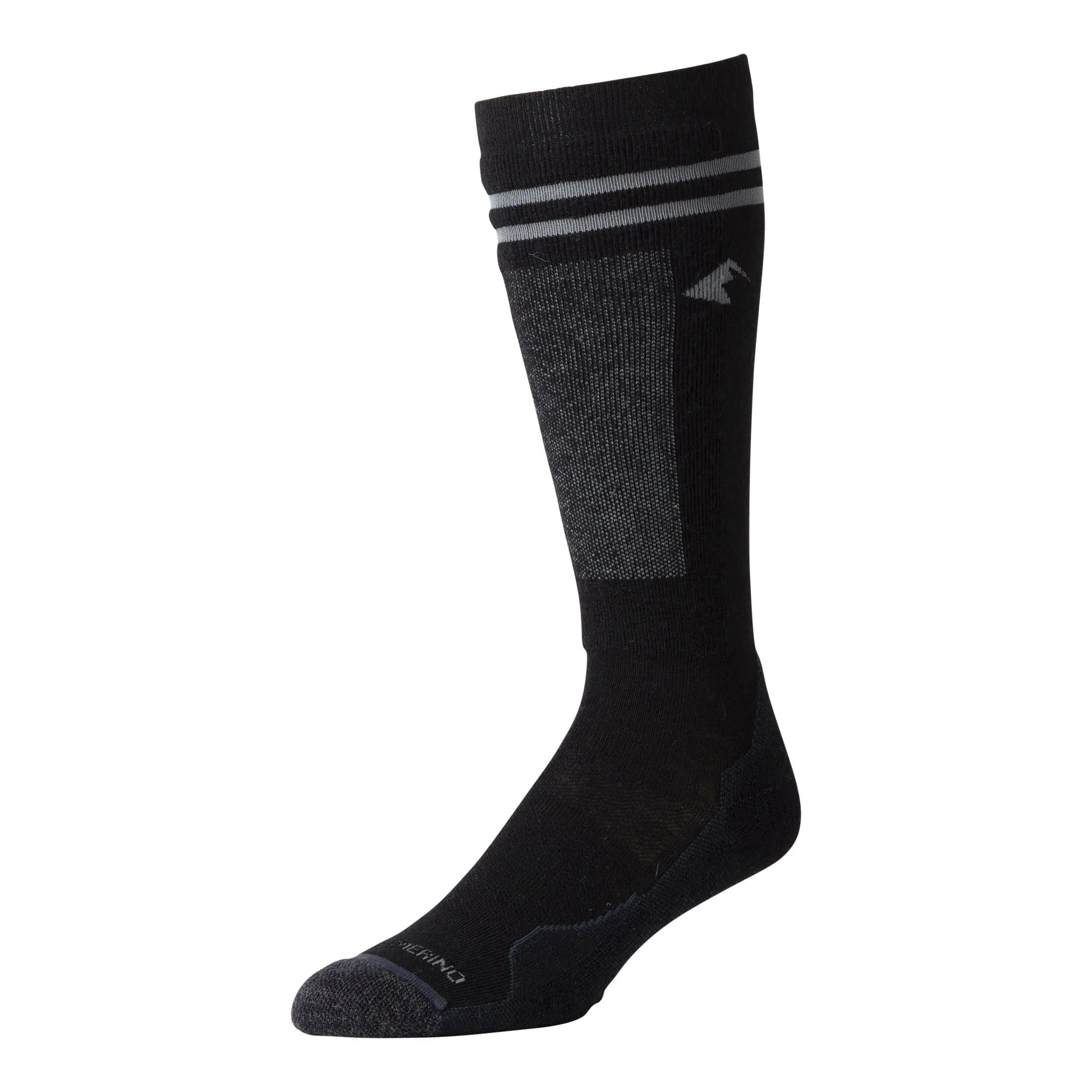 Banked Midweight Merino Ski Socks sold by Ridge Merino