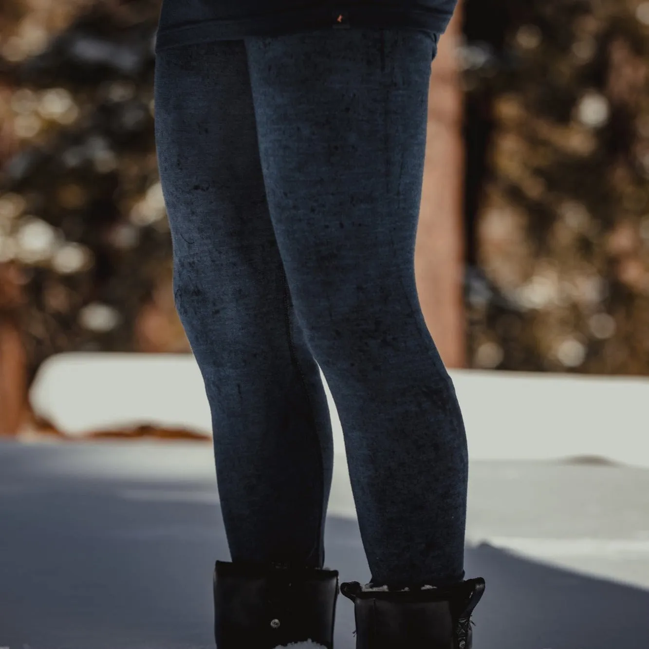 CLEARANCE Men's Aspect Midweight Merino Wool Base Layer Bottom sold by Ridge Merino product image thumbnail 5