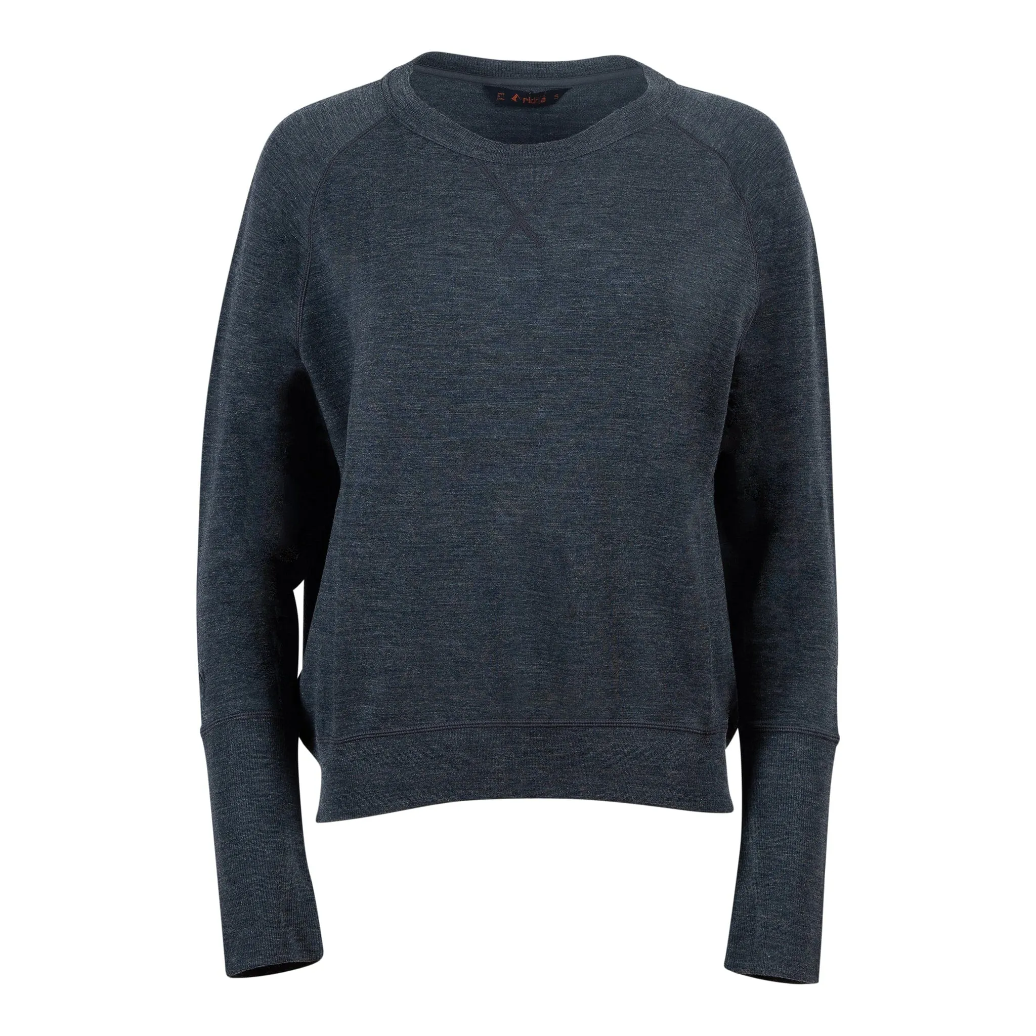 Women's Natural Tencel Merino Wool Crew Sweatshirt sold by Ridge Merino product image thumbnail 4