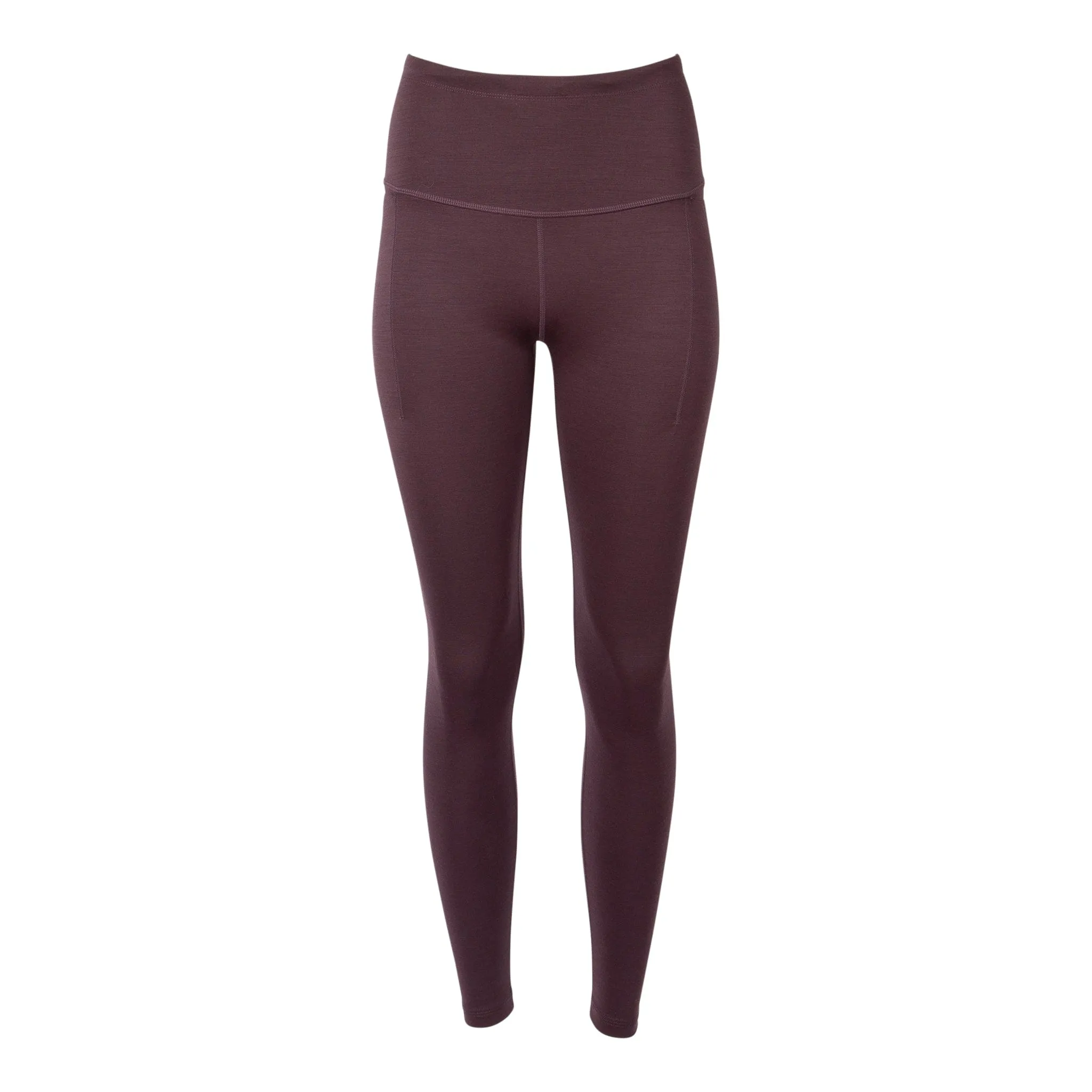 CLEARANCE Women's Iva Bell Merino Wool High Rise Leggings 25" sold by Ridge Merino