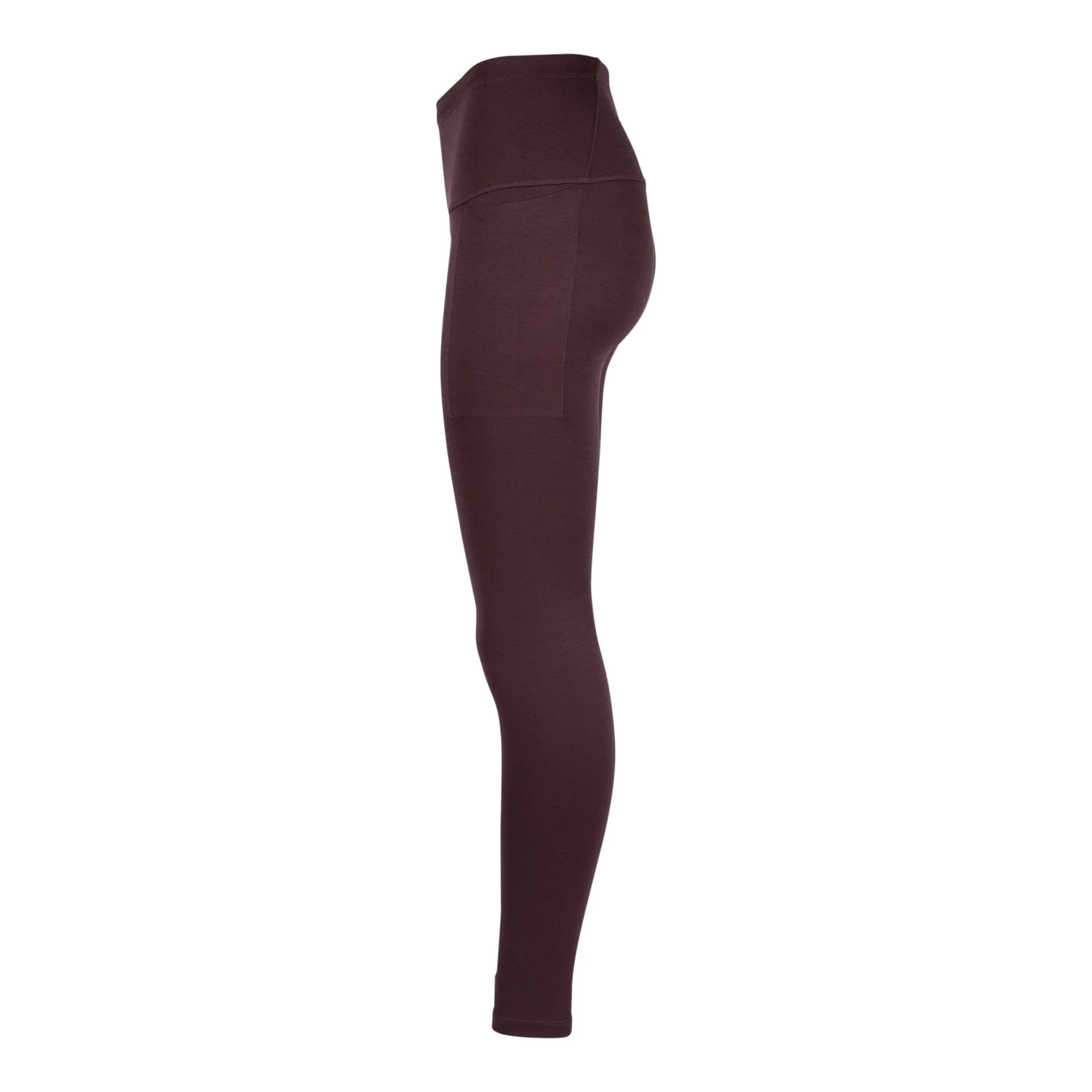 CLEARANCE Women's Iva Bell Merino Wool High Rise Leggings 28" (XS) sold by Ridge Merino product image thumbnail 2