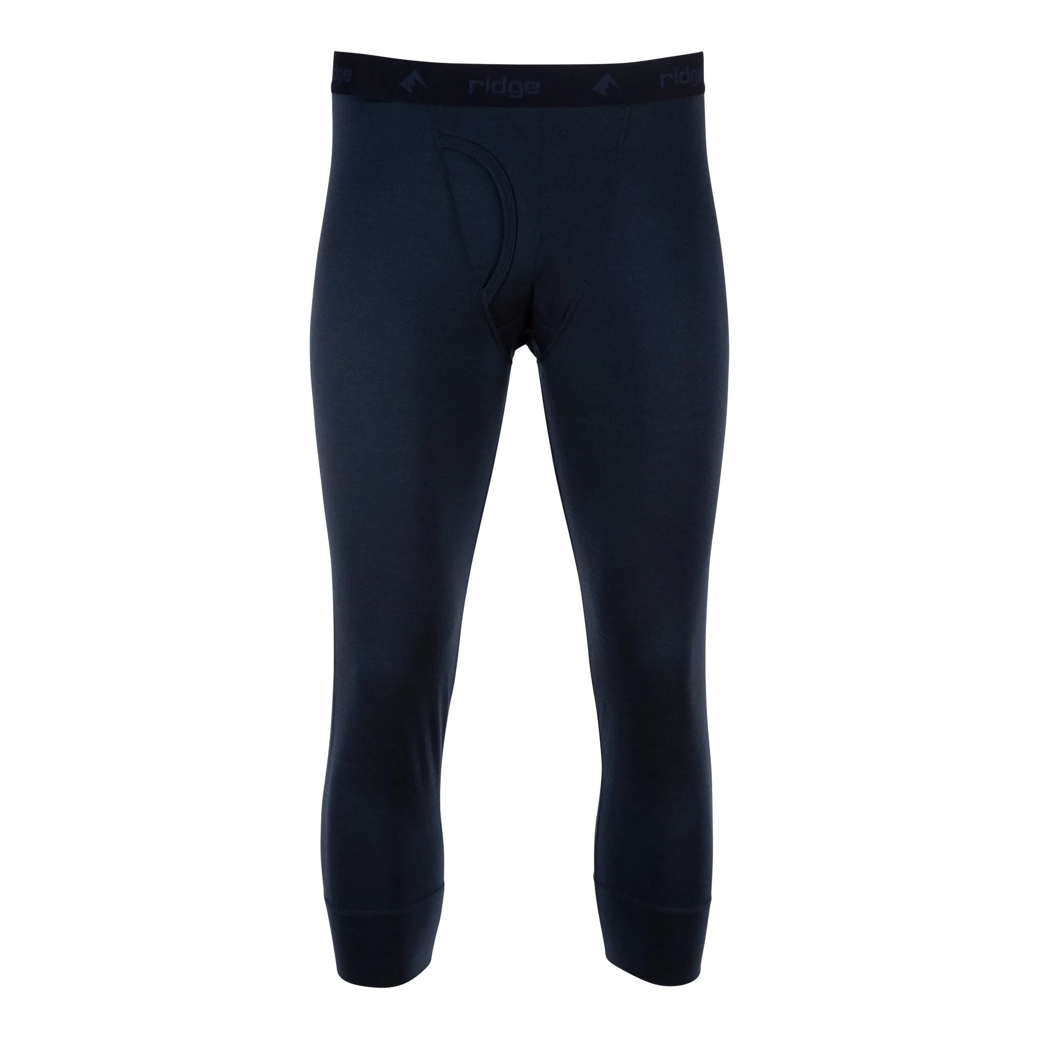 Men's Aspect Midweight Merino Wool Bottoms - 3/4 Length sold by Ridge Merino