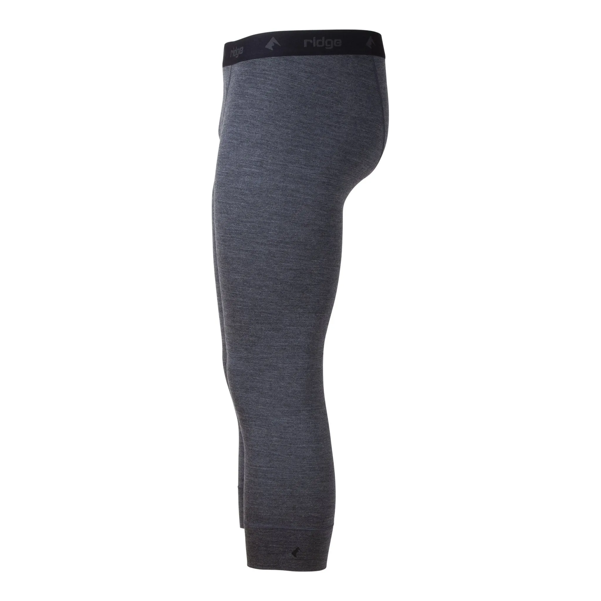 Men's Aspect Midweight Merino Wool Bottoms - 3/4 Length sold by Ridge Merino product image thumbnail 3